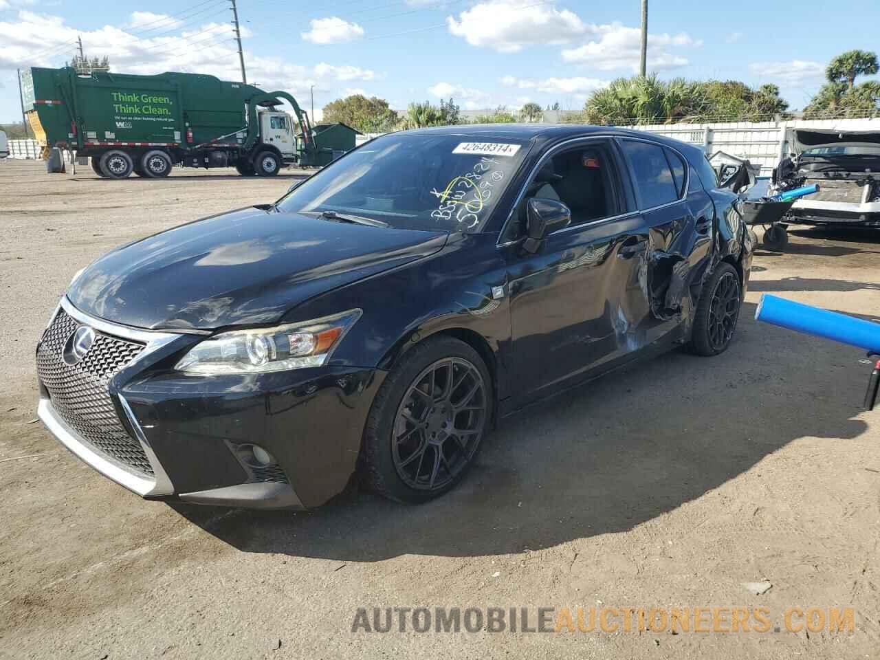 JTHKD5BH1G2255069 LEXUS CT 200 2016