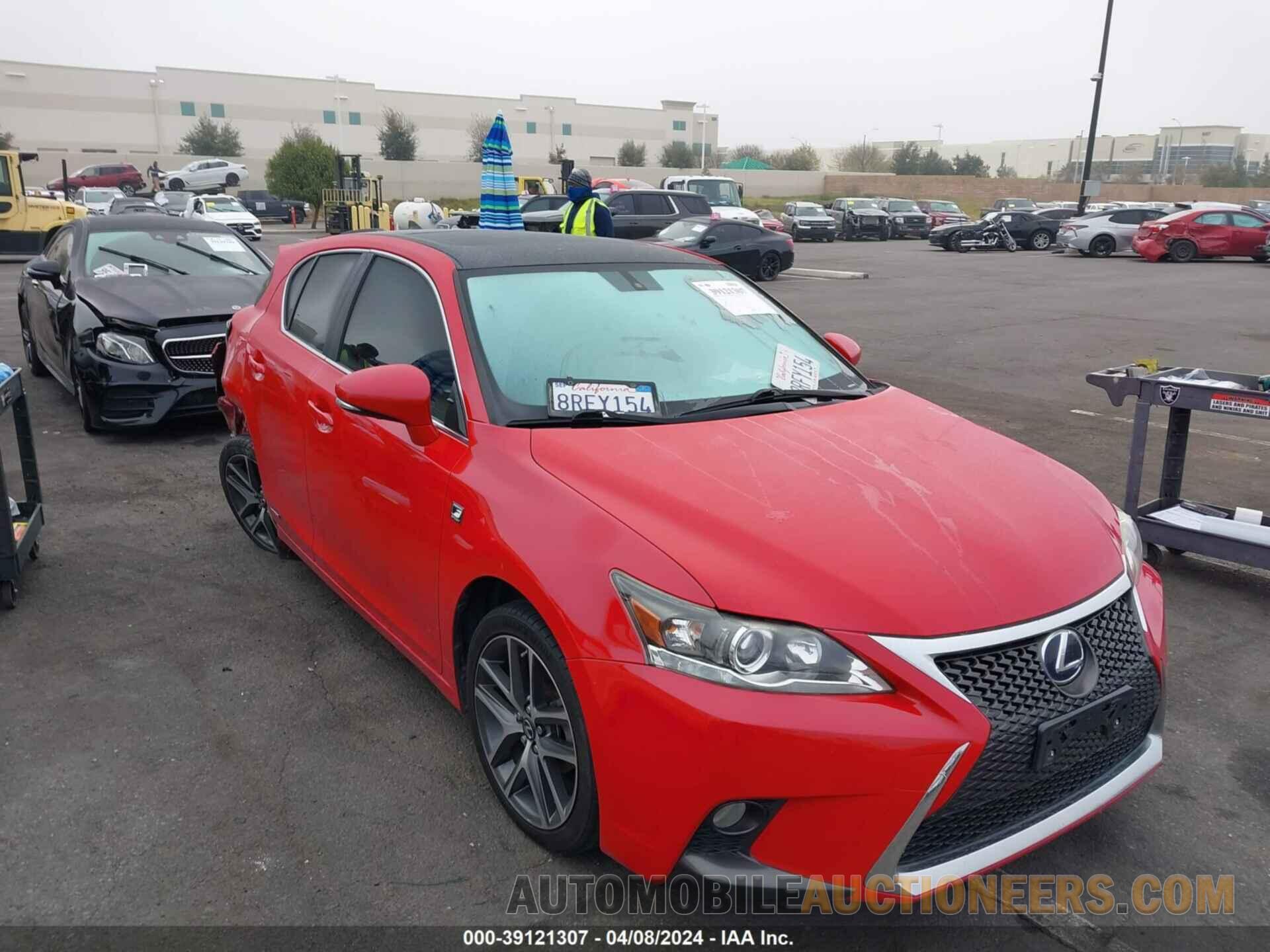 JTHKD5BH1G2264130 LEXUS CT 200H 2016