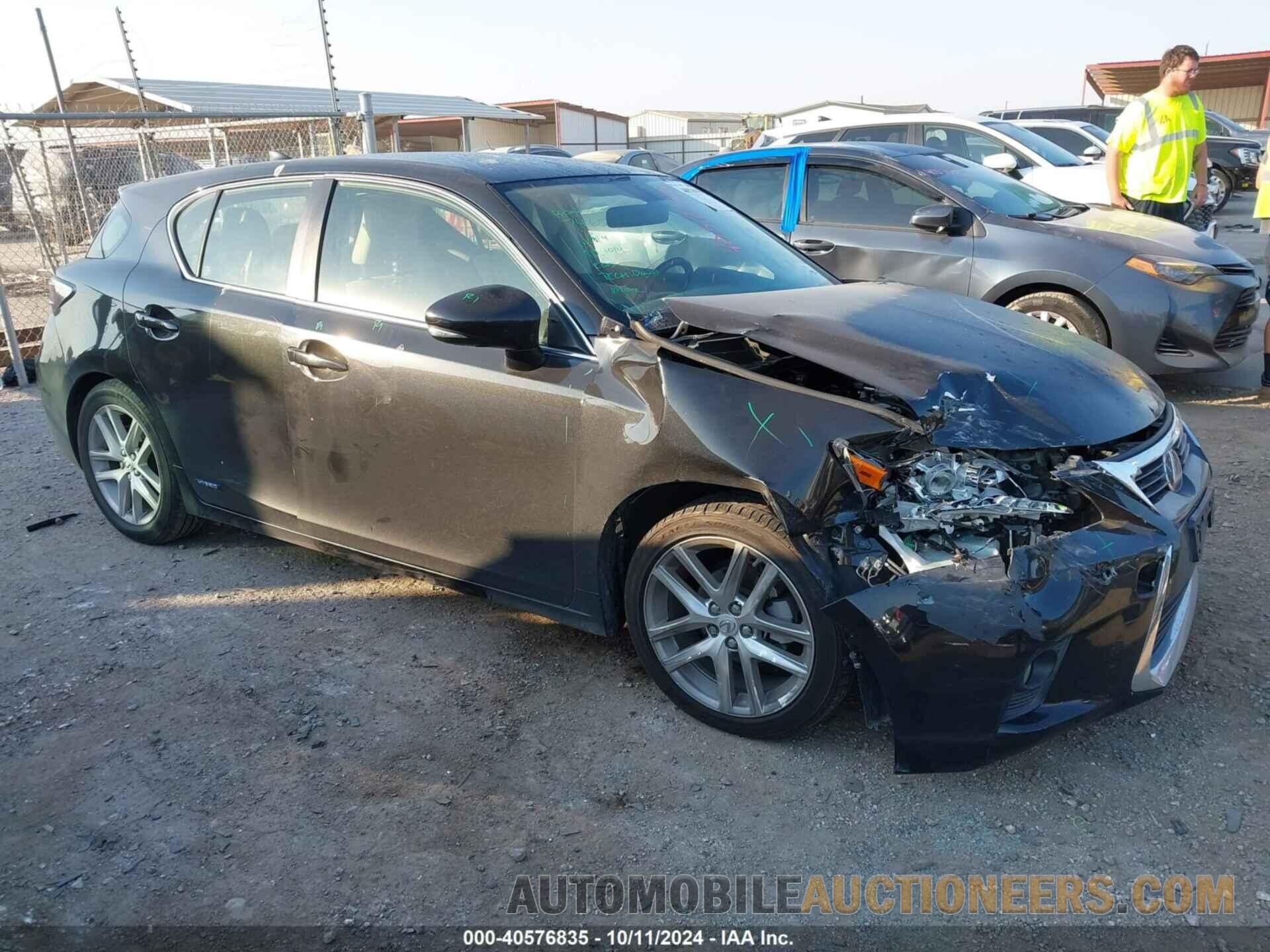 JTHKD5BH1H2289739 LEXUS CT 200H 2017