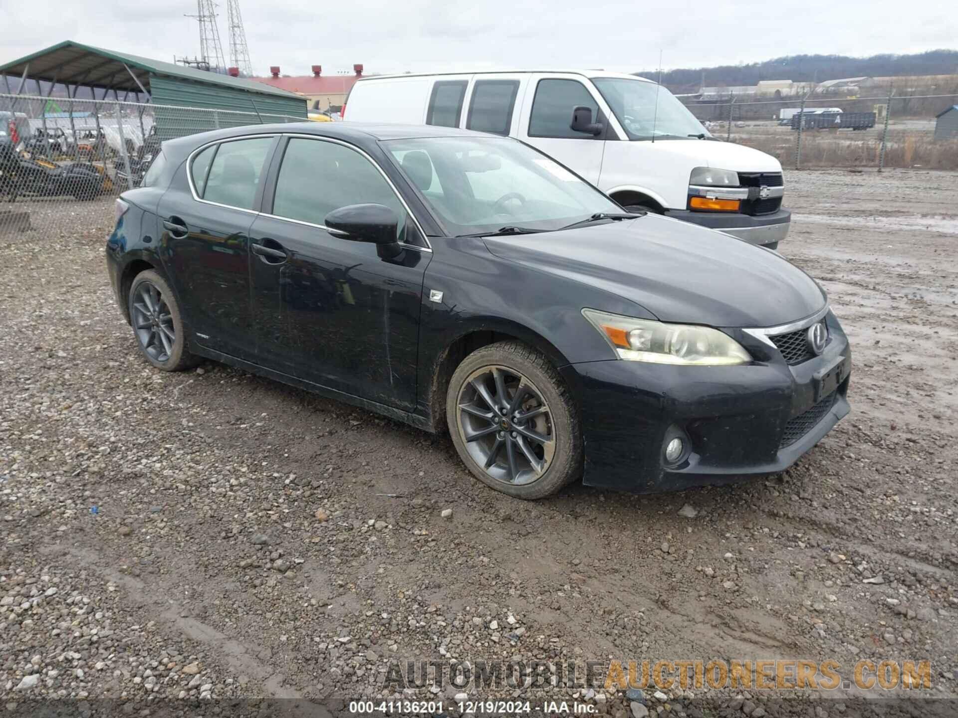 JTHKD5BH2C2079840 LEXUS CT 200H 2012