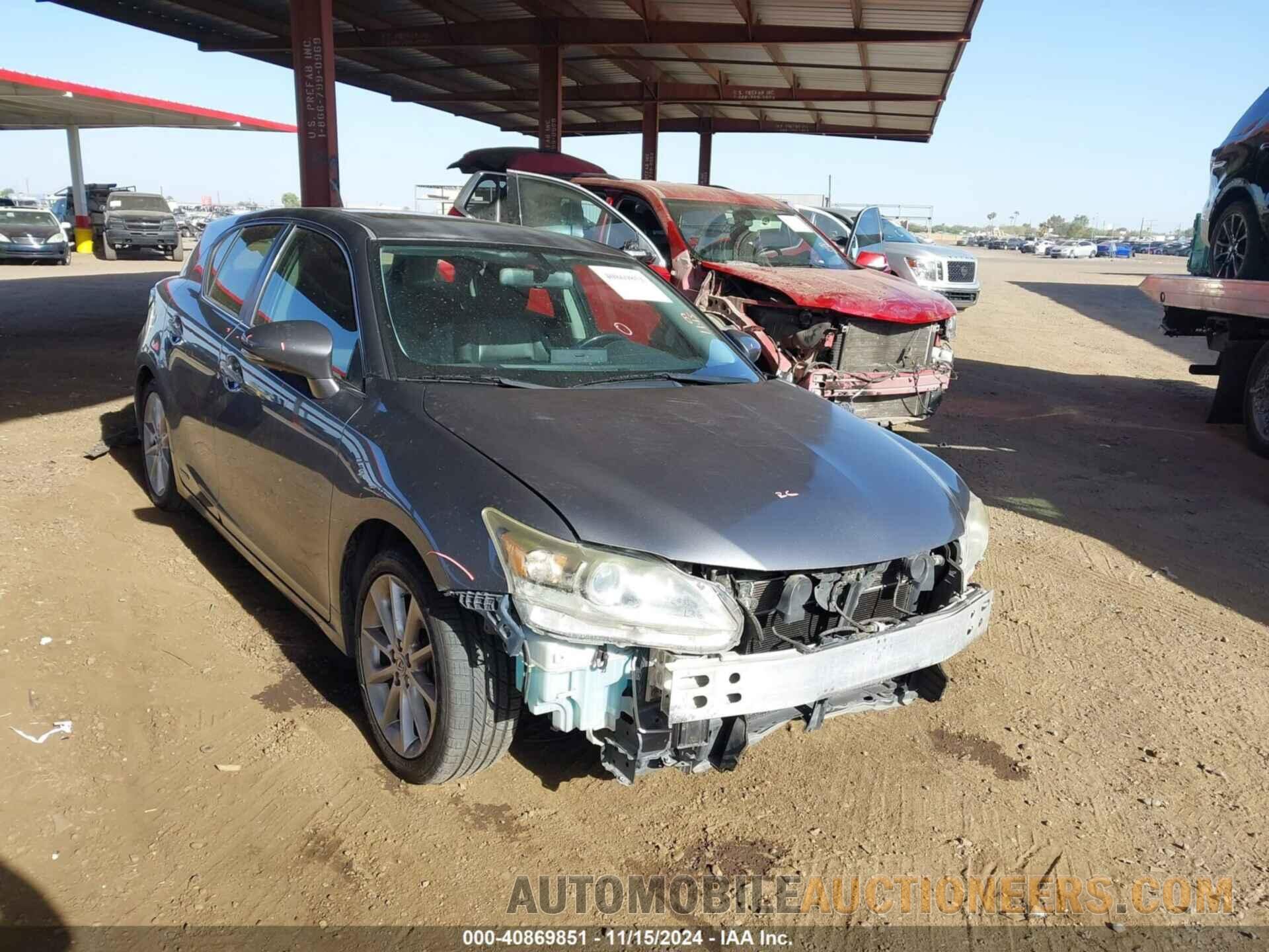 JTHKD5BH2C2085640 LEXUS CT 200H 2012