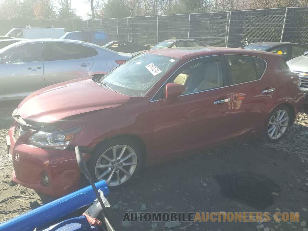 JTHKD5BH2C2117261 LEXUS CT 200 2012