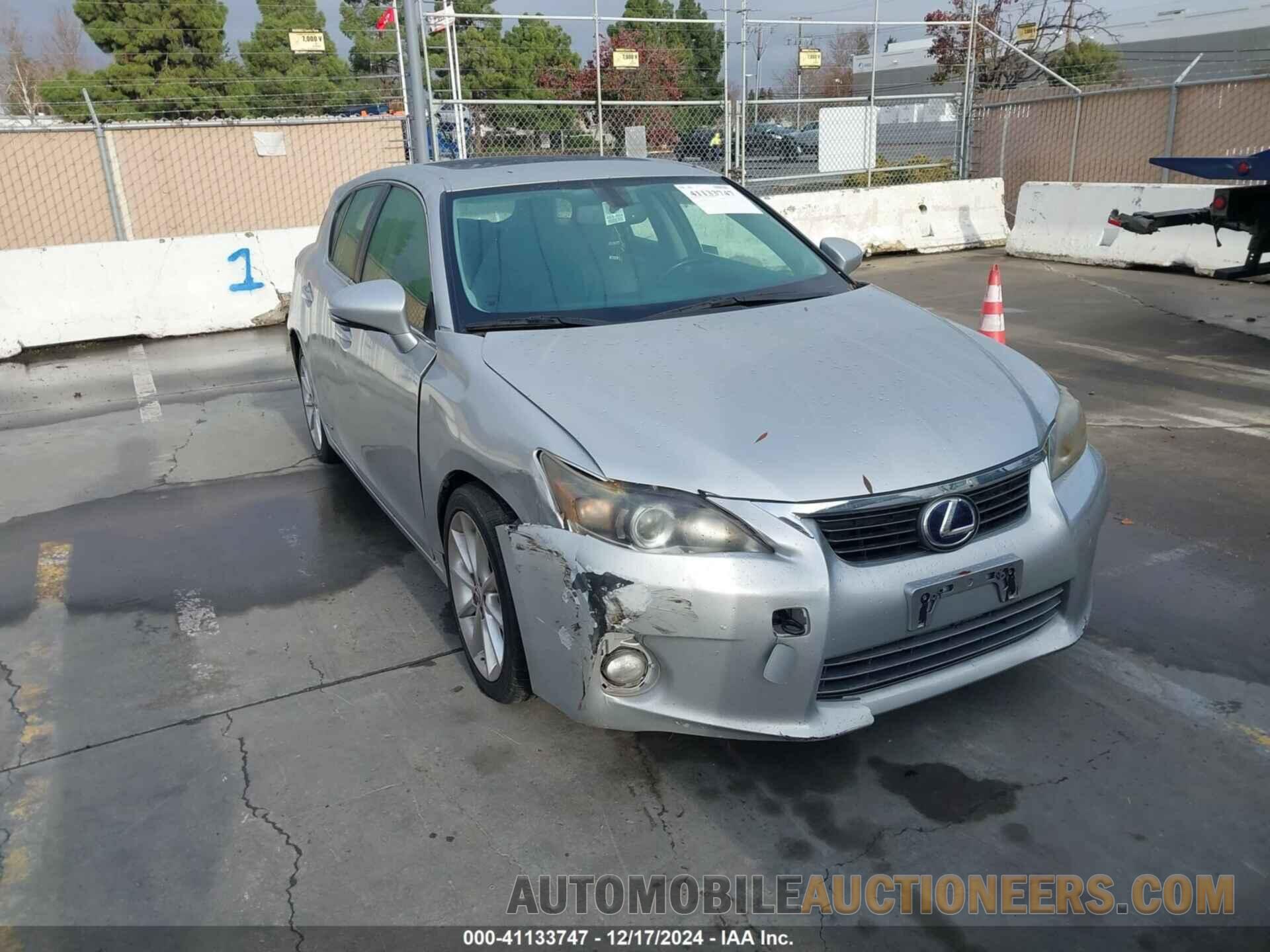 JTHKD5BH2D2164355 LEXUS CT 200H 2013