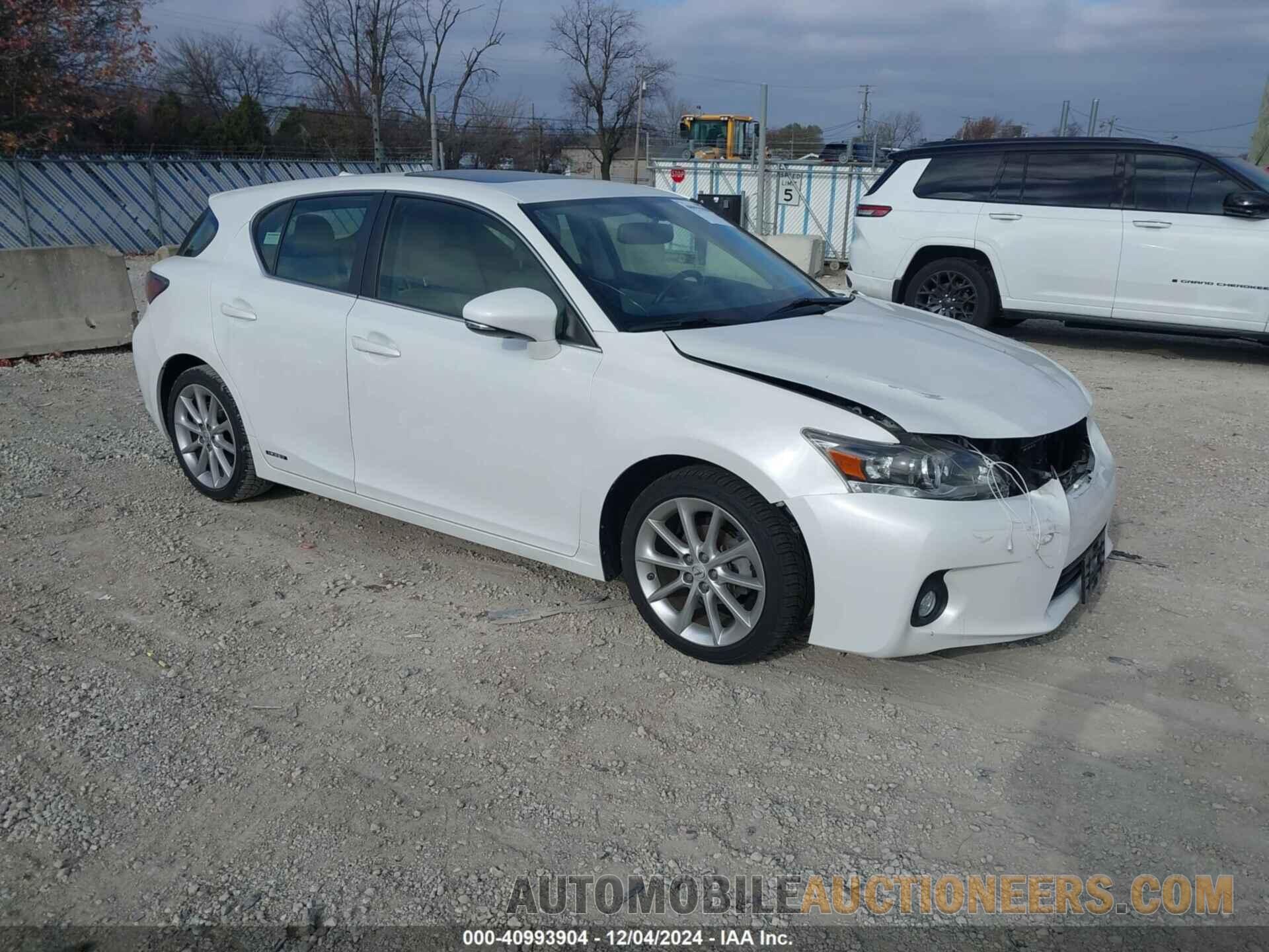 JTHKD5BH2D2172259 LEXUS CT 200H 2013