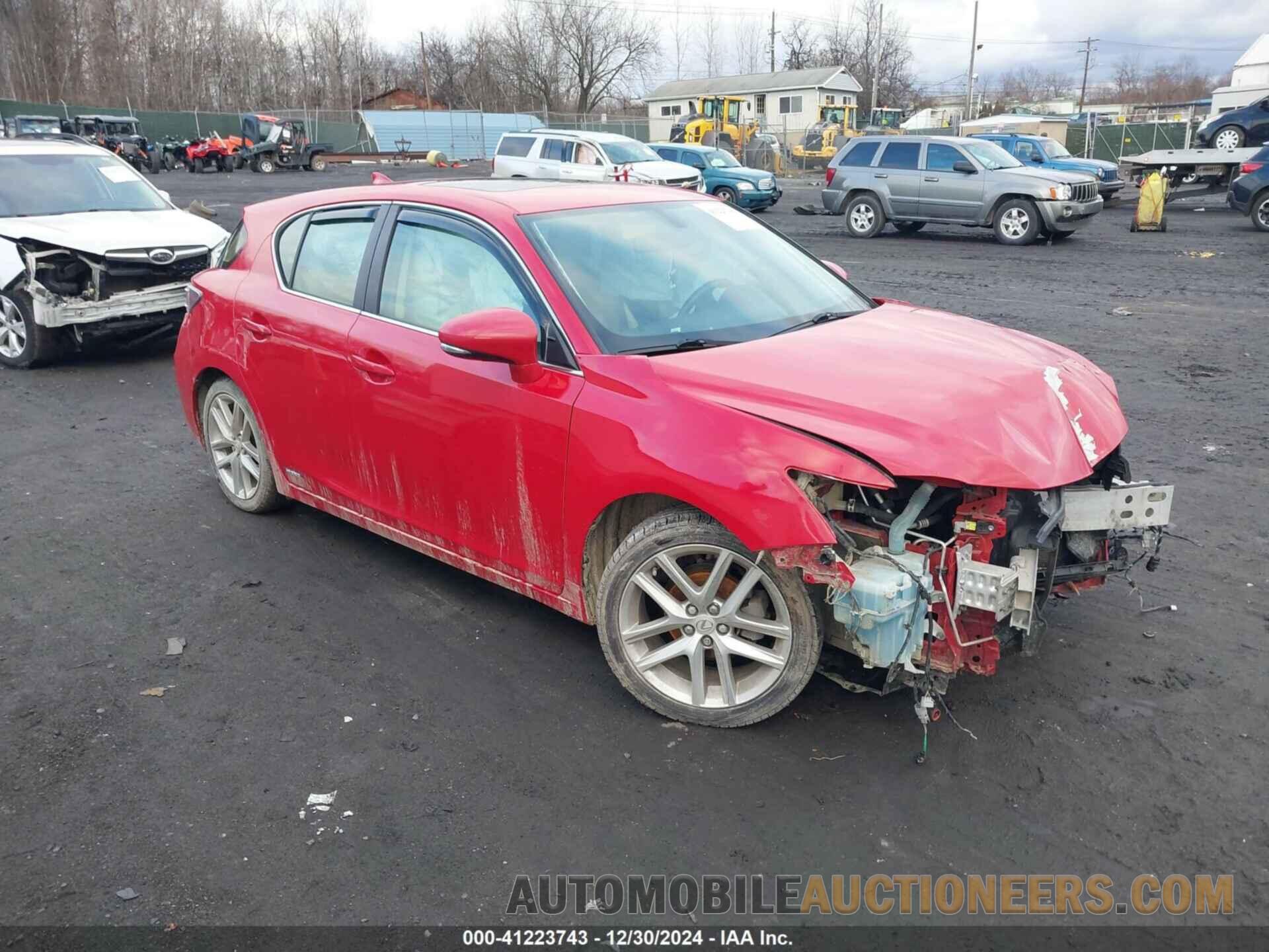 JTHKD5BH2E2183652 LEXUS CT 200H 2014