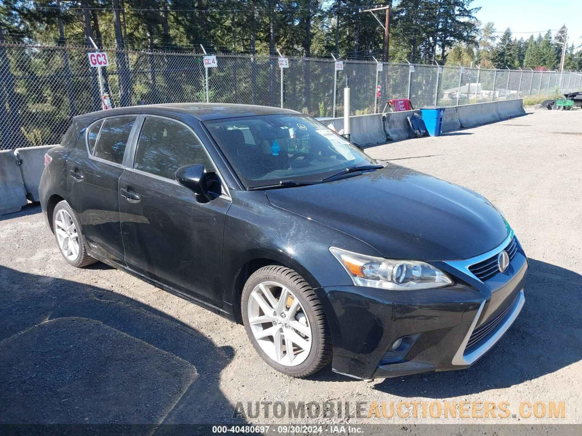 JTHKD5BH2E2186518 LEXUS CT 200H 2014