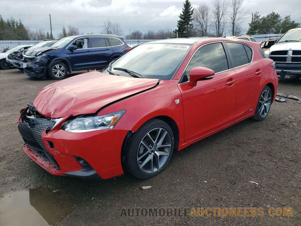 JTHKD5BH2F2225271 LEXUS CT 200 2015