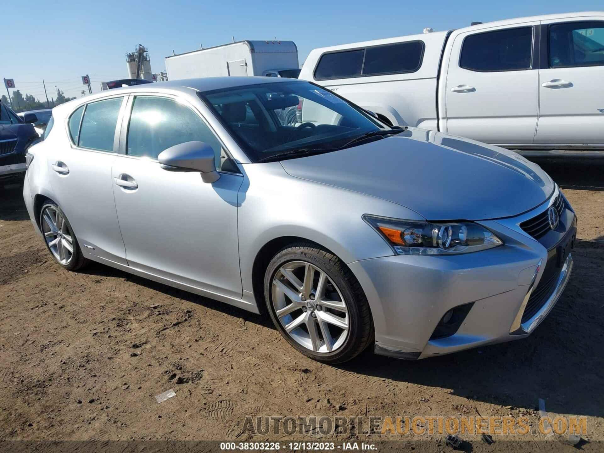 JTHKD5BH2G2255937 LEXUS CT 200H 2016