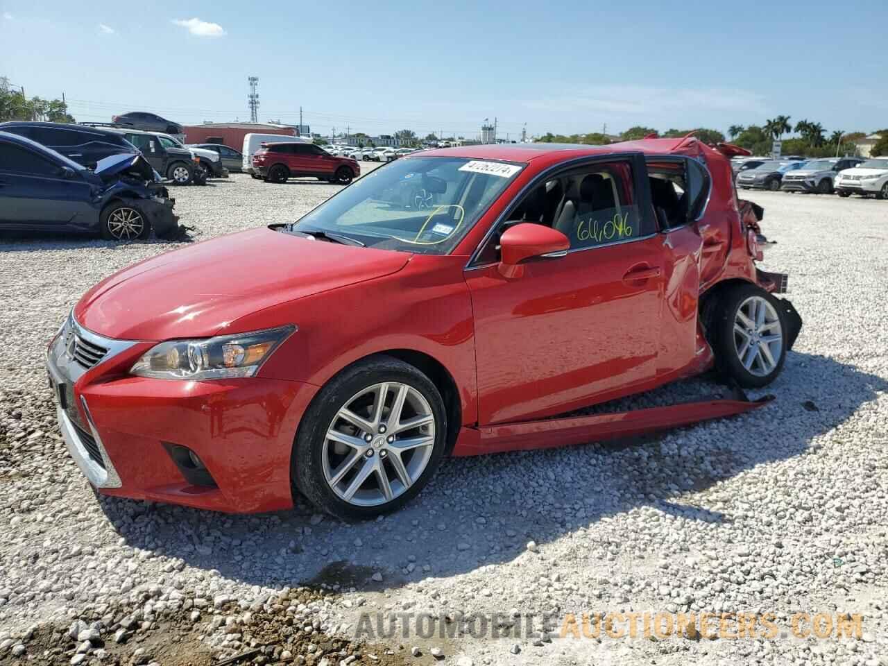 JTHKD5BH2G2266842 LEXUS CT 200 2016