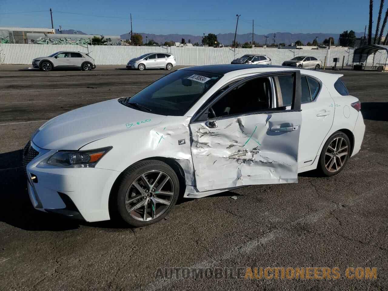 JTHKD5BH2G2271491 LEXUS CT 200 2016