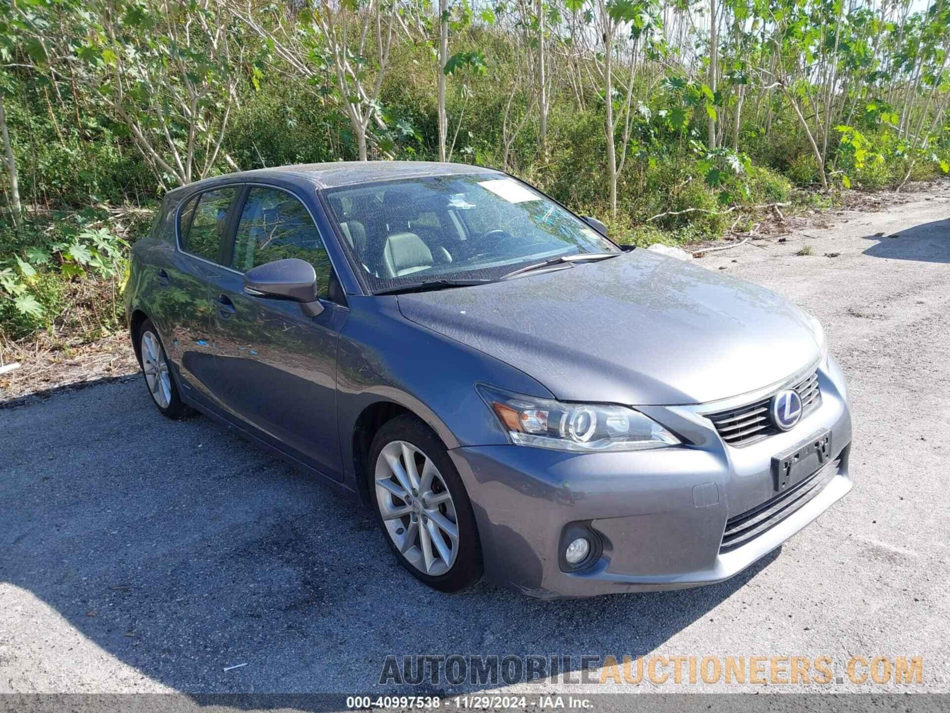 JTHKD5BH3C2106673 LEXUS CT 200H 2012