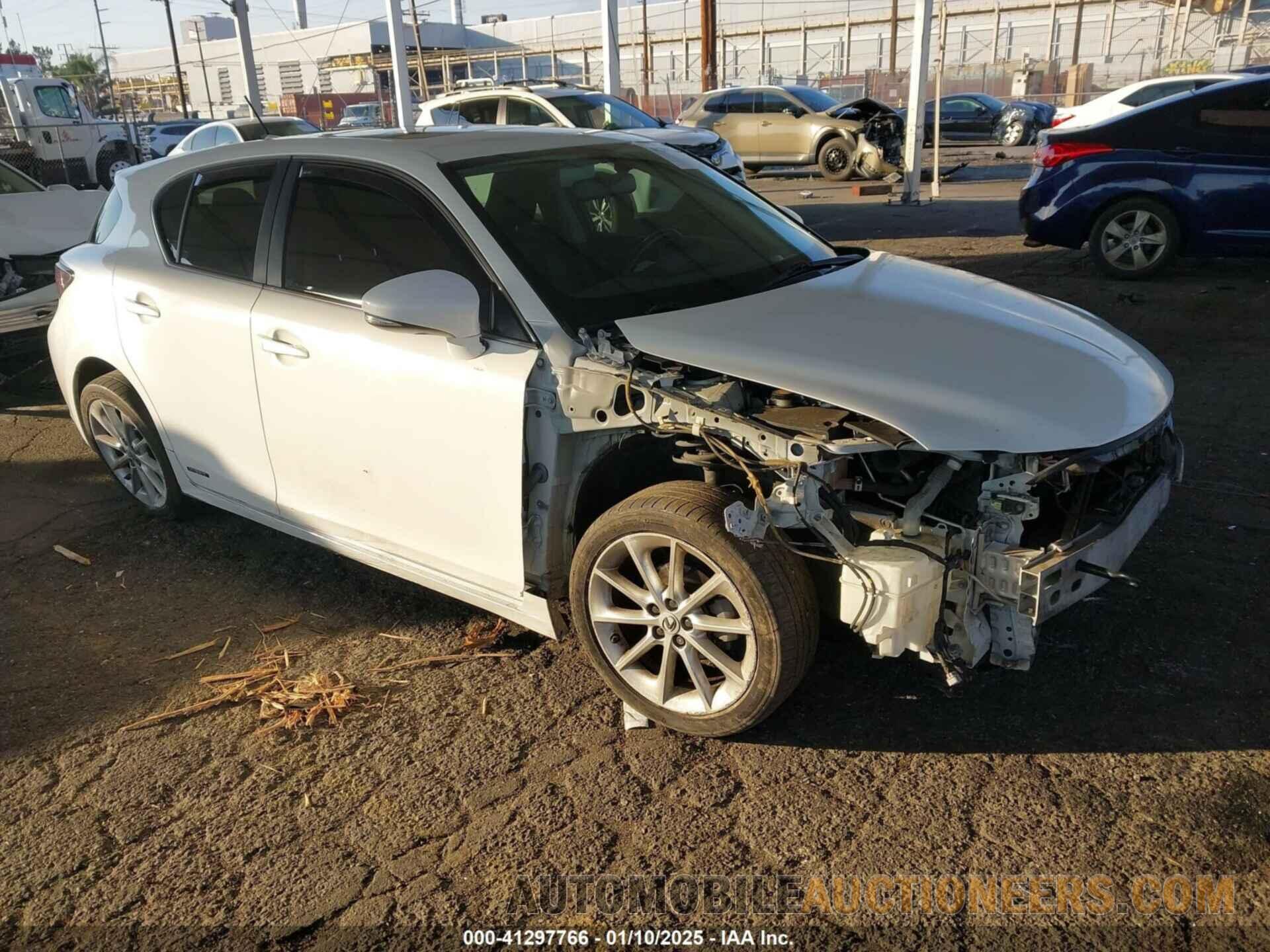 JTHKD5BH3C2110447 LEXUS CT 200H 2012