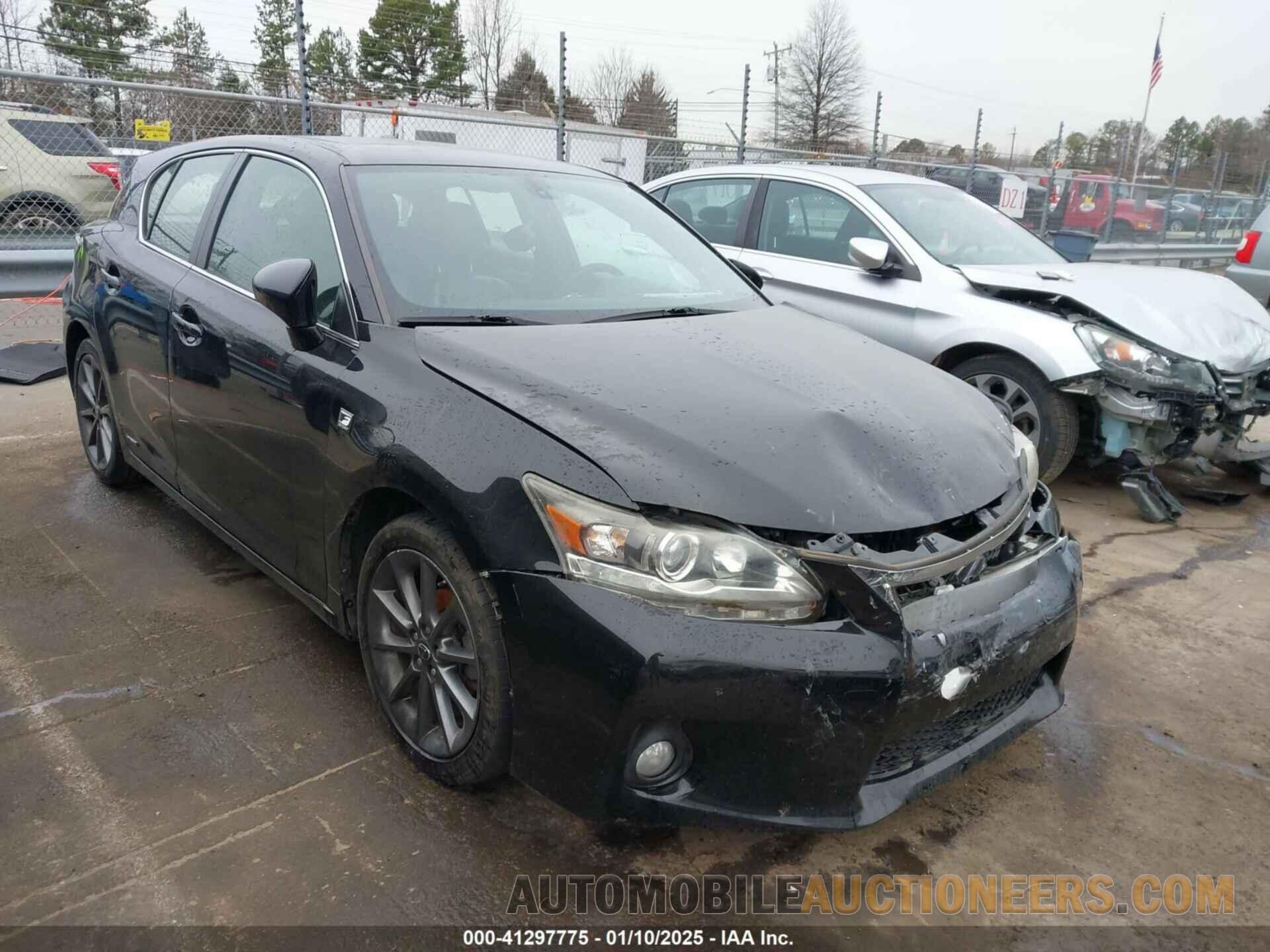 JTHKD5BH3C2120993 LEXUS CT 200H 2012