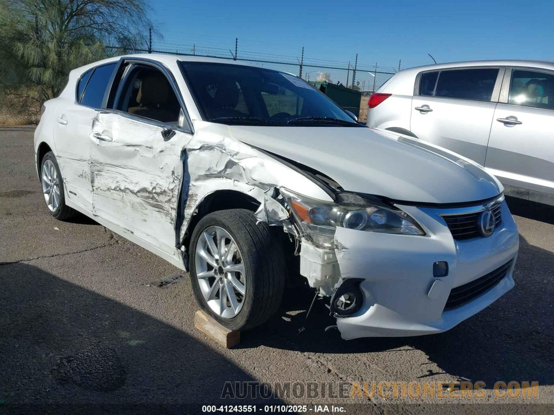 JTHKD5BH3D2167619 LEXUS CT 200H 2013