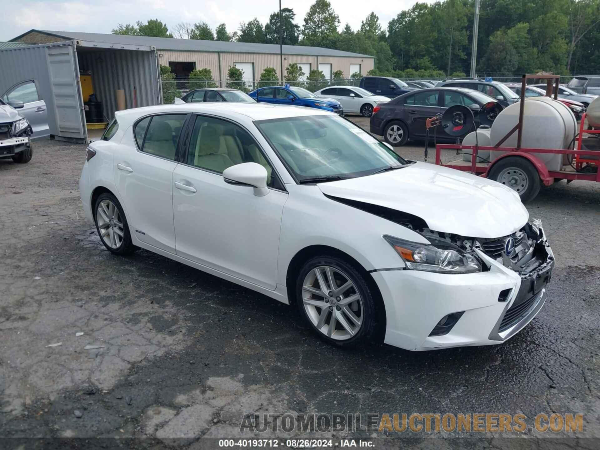 JTHKD5BH3G2251072 LEXUS CT 200H 2016