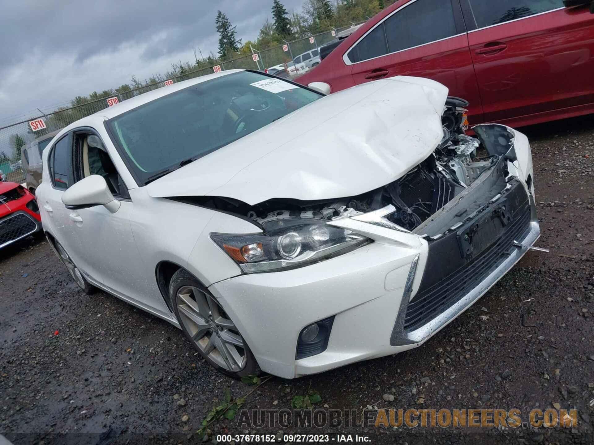 JTHKD5BH3G2258765 LEXUS CT 200H 2016