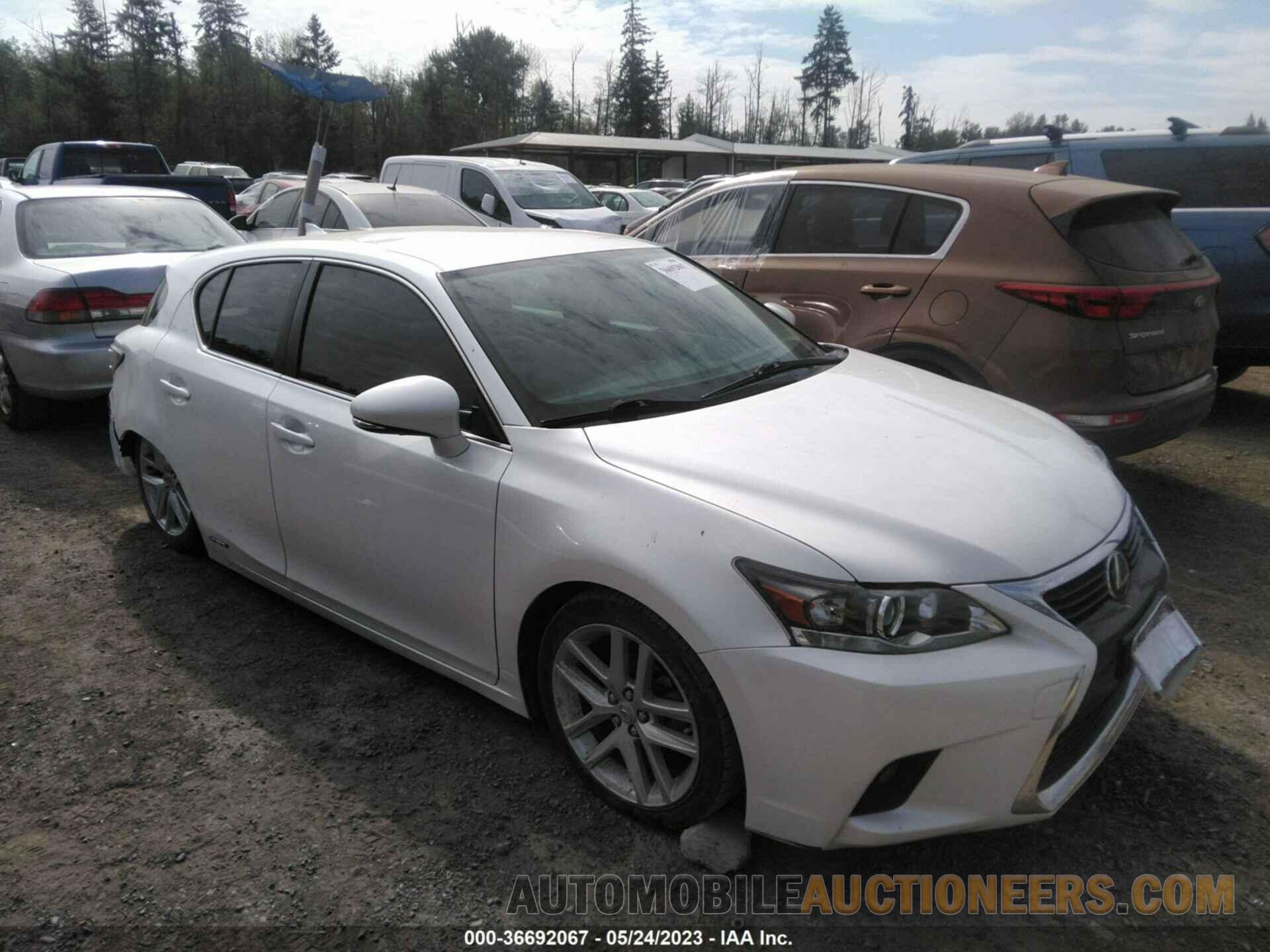 JTHKD5BH3G2265490 LEXUS CT 200H 2016