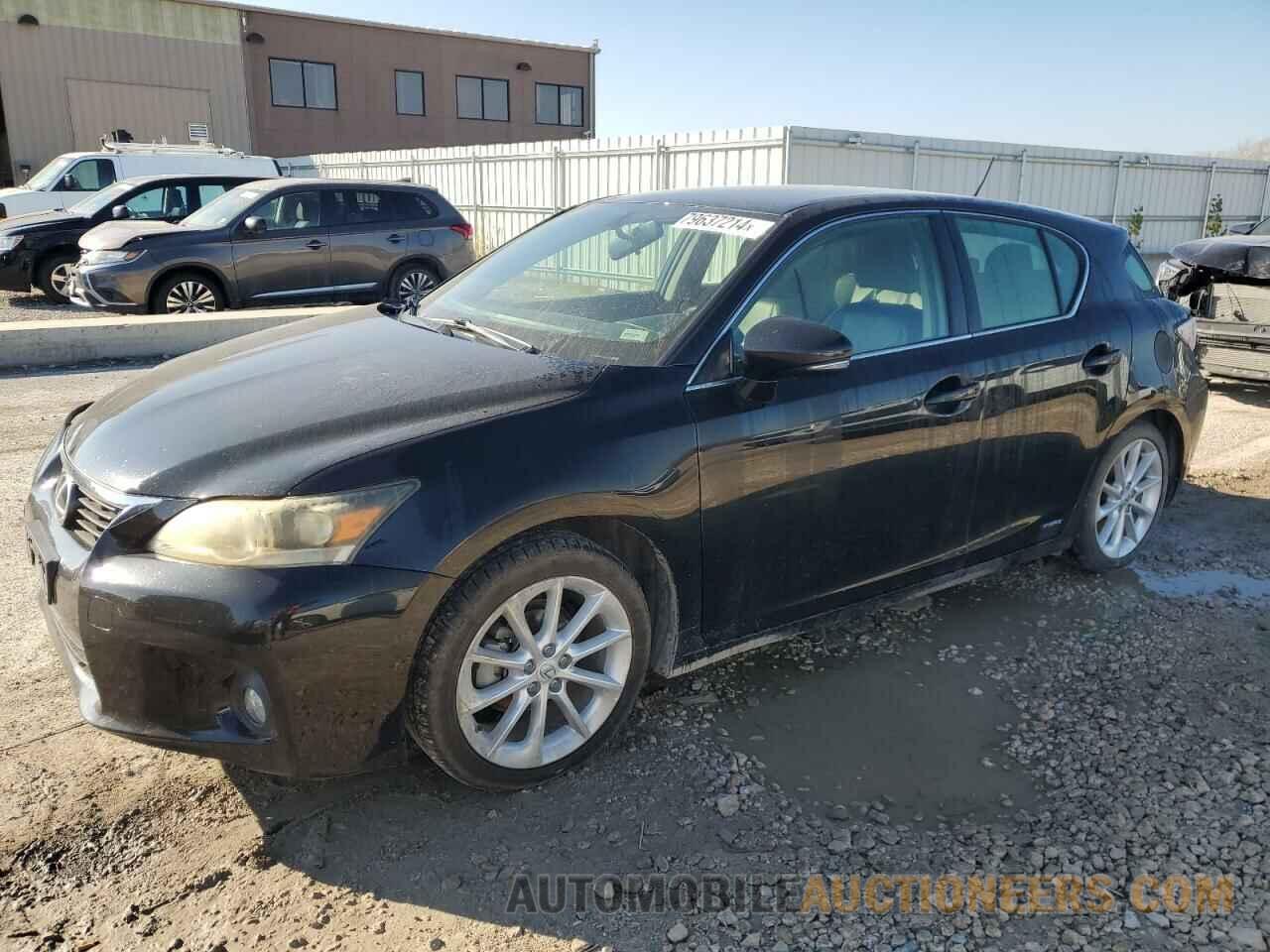 JTHKD5BH4B2005009 LEXUS CT 200 2011