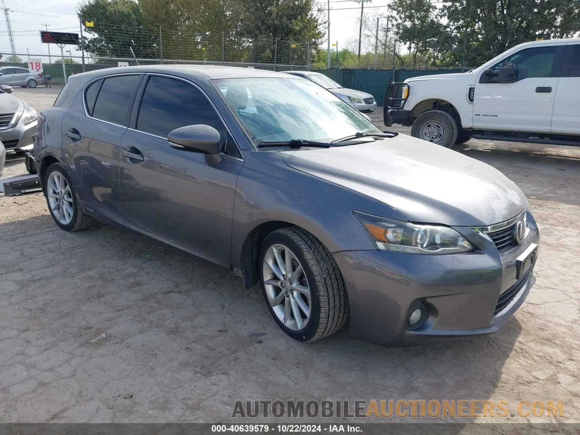 JTHKD5BH4C2058987 LEXUS CT 200H 2012