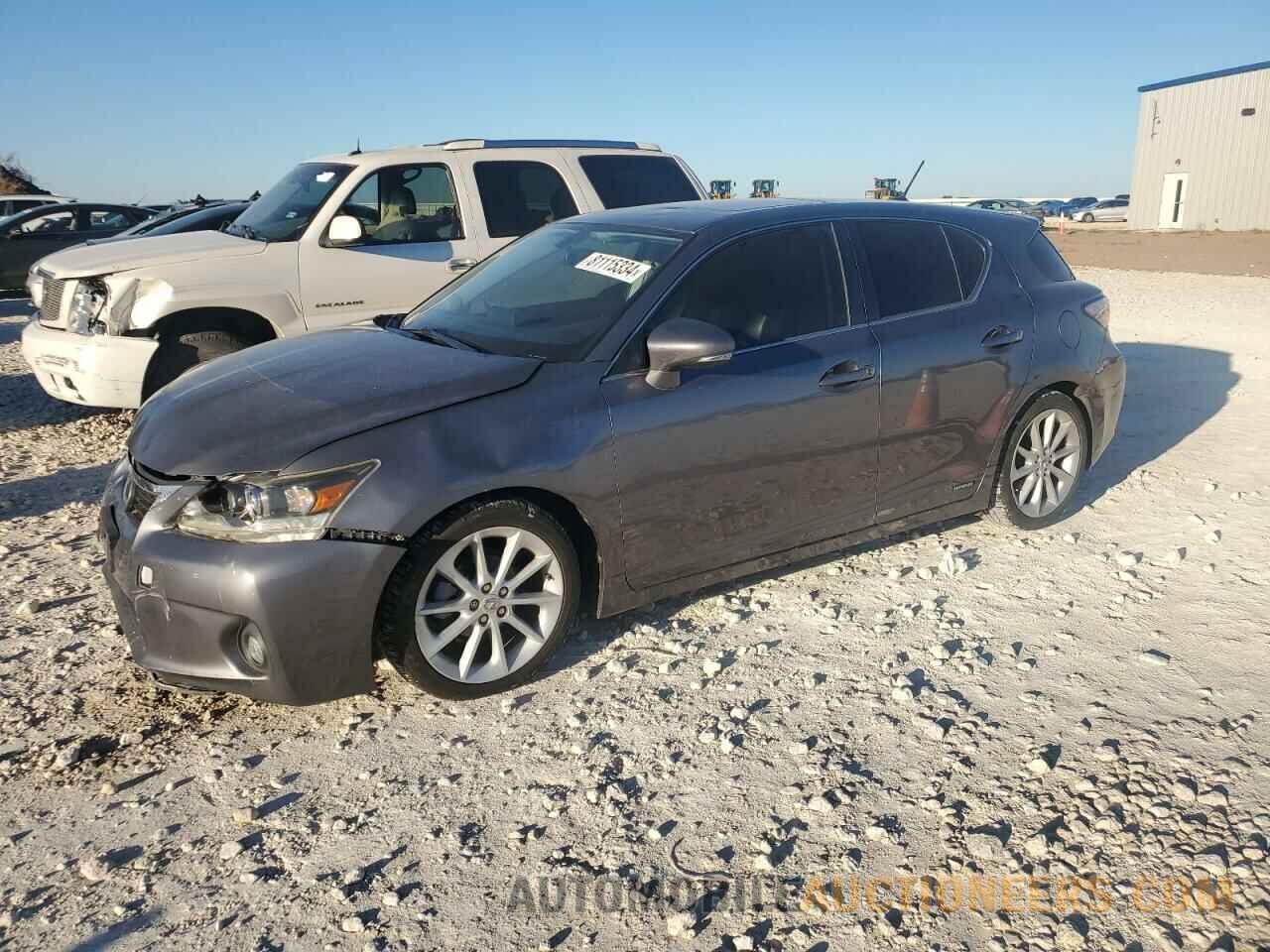 JTHKD5BH4C2078849 LEXUS CT 200 2012