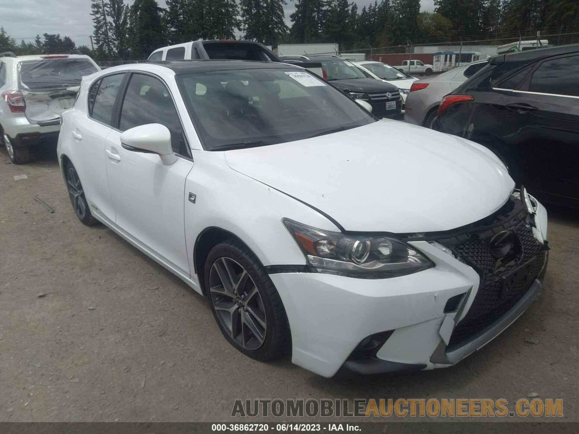 JTHKD5BH4F2210934 LEXUS CT 200H 2015