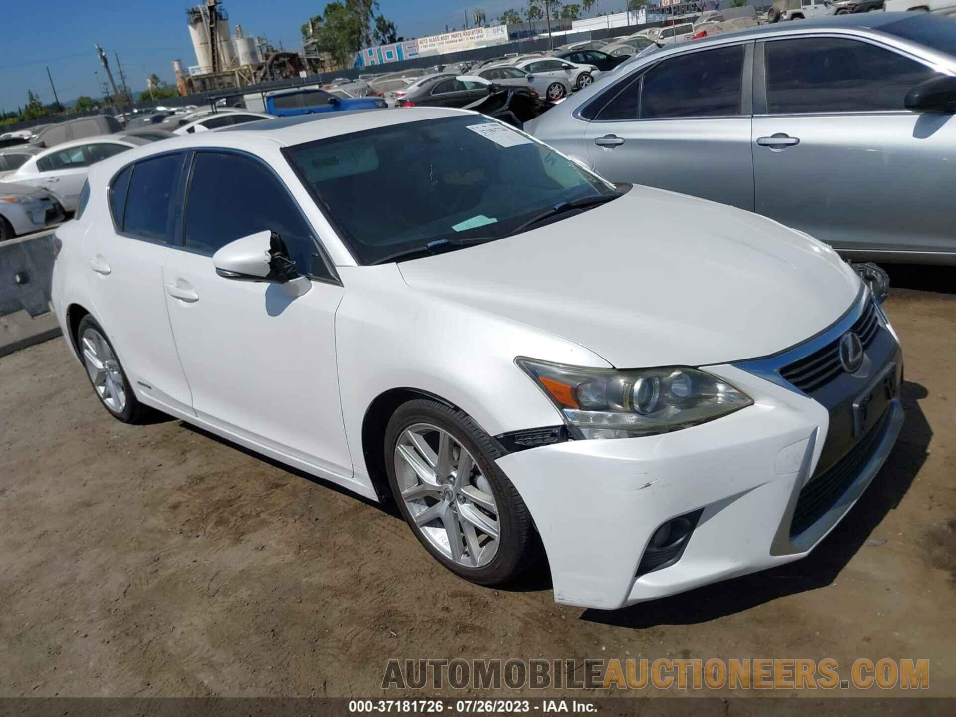 JTHKD5BH4F2223215 LEXUS CT 200H 2015