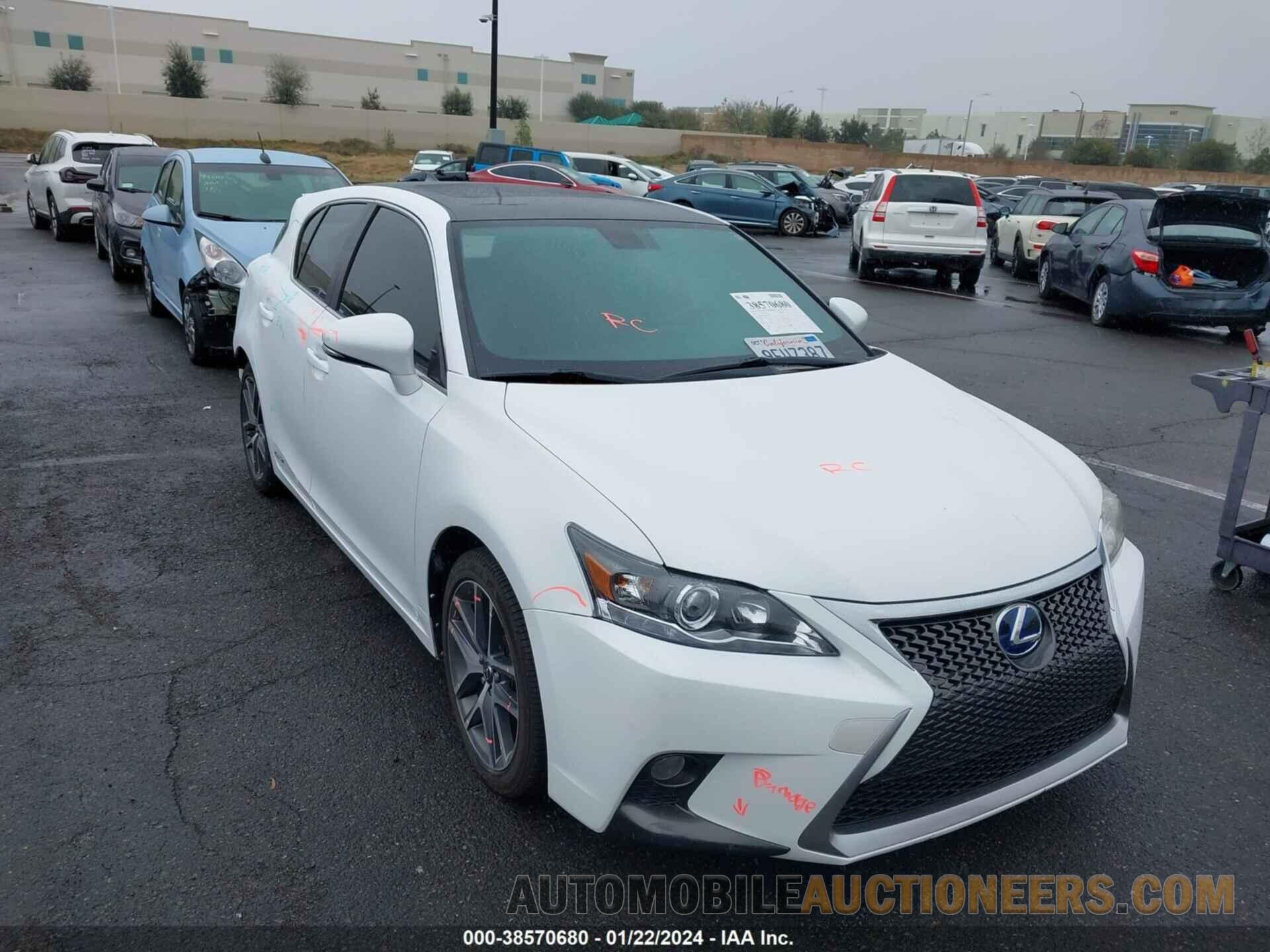 JTHKD5BH4F2232822 LEXUS CT 200H 2015