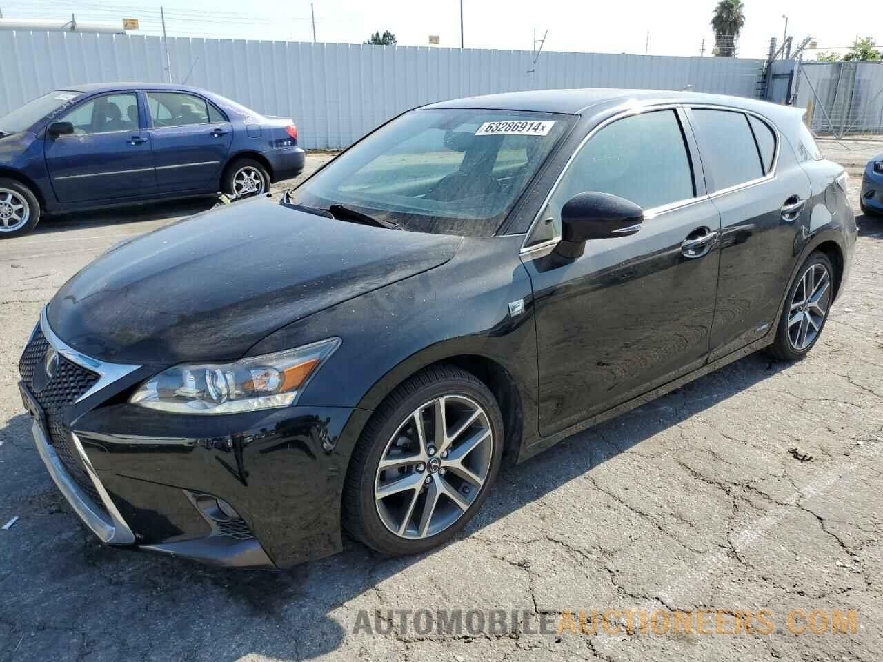 JTHKD5BH4G2254773 LEXUS CT 200 2016