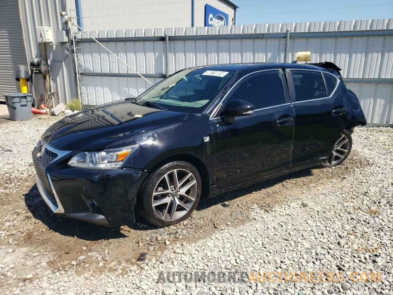 JTHKD5BH4G2257835 LEXUS CT 200 2016