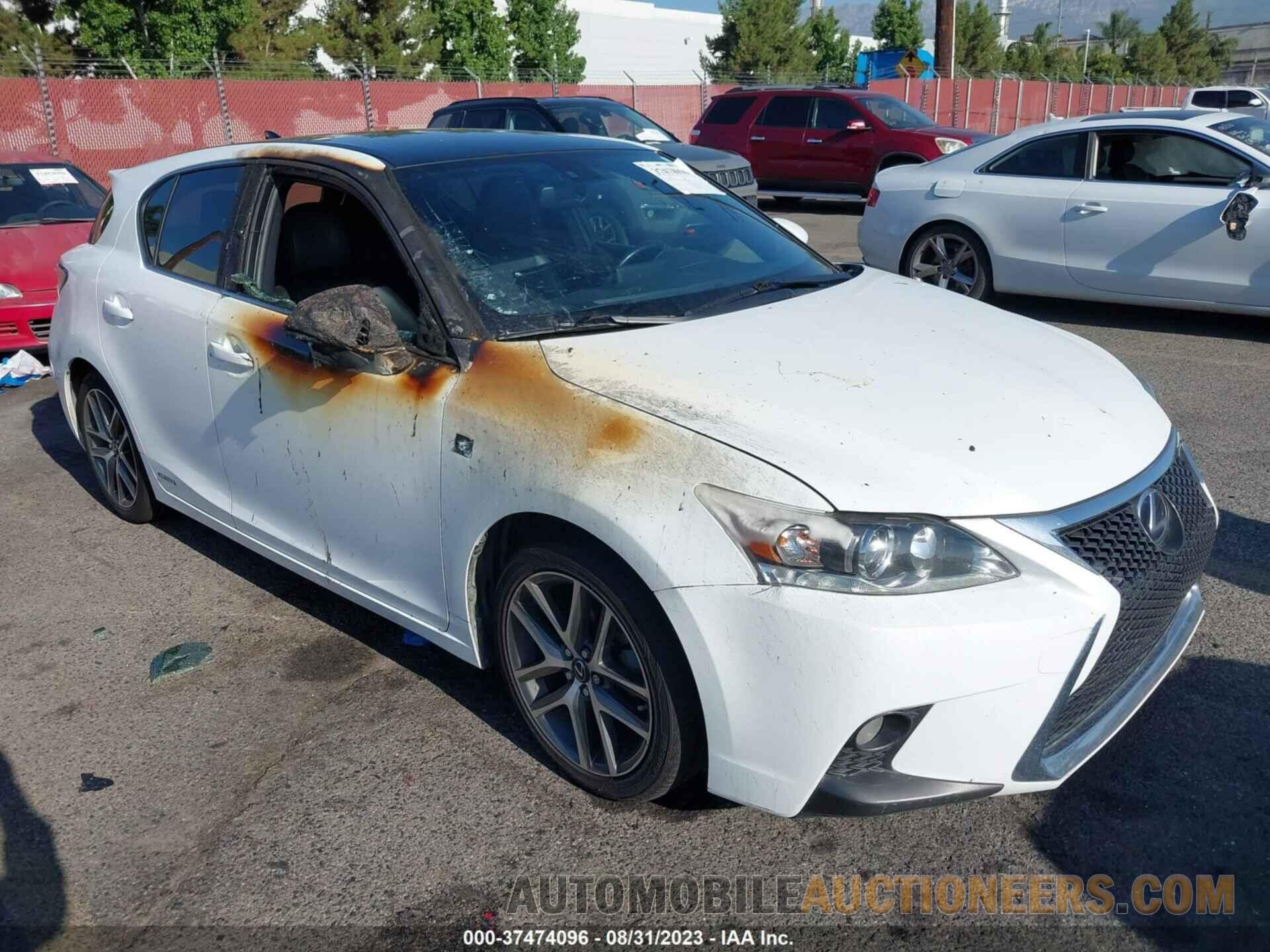 JTHKD5BH4G2258659 LEXUS CT 200H 2016