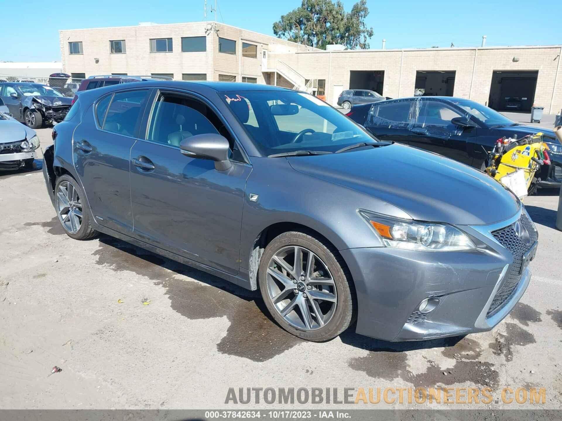 JTHKD5BH4G2268737 LEXUS CT 200H 2016