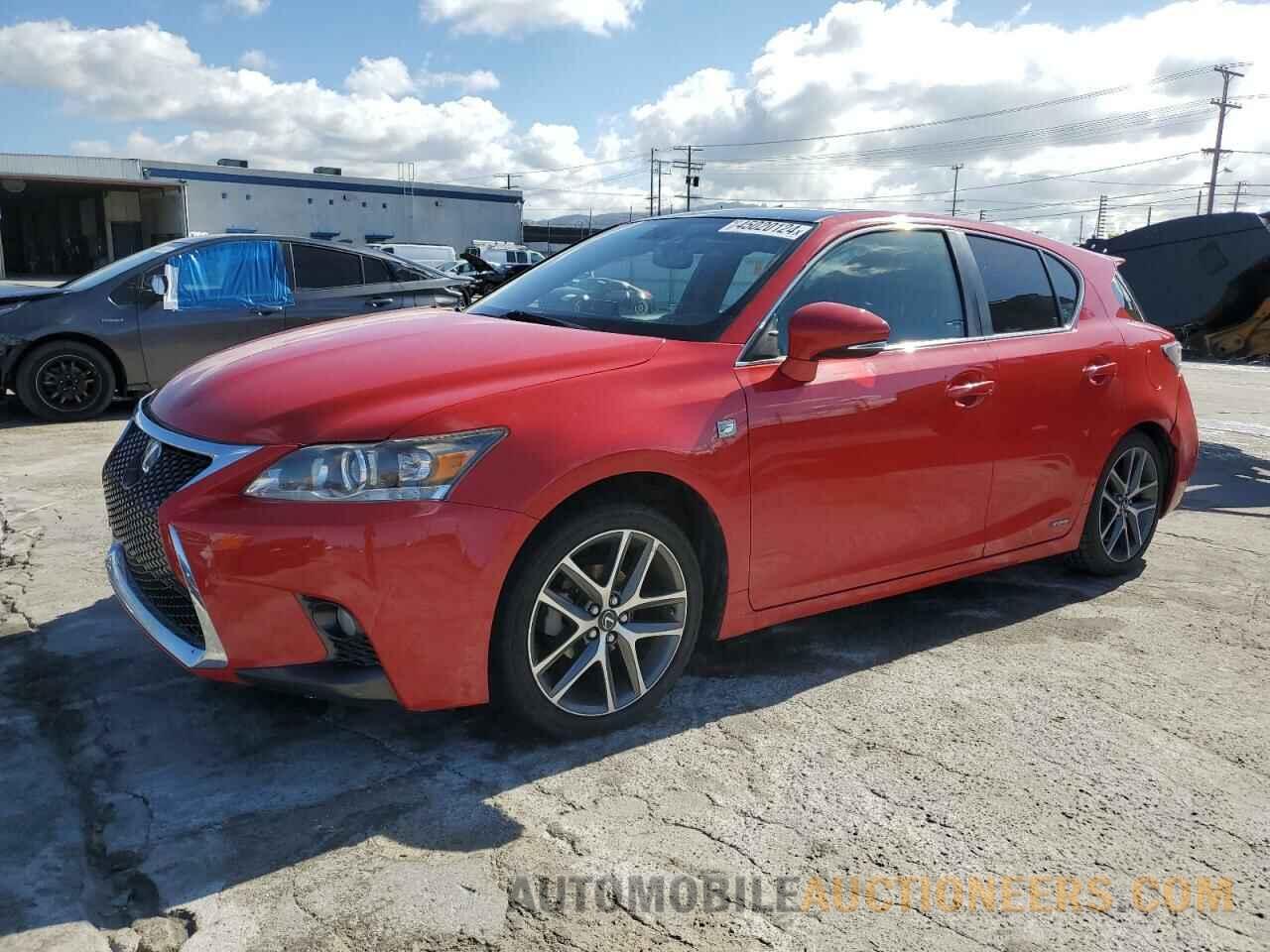 JTHKD5BH4G2271024 LEXUS CT 200 2016