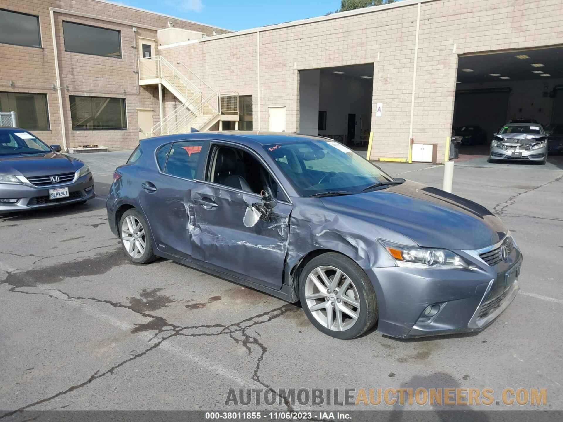 JTHKD5BH4G2276949 LEXUS CT 200H 2016