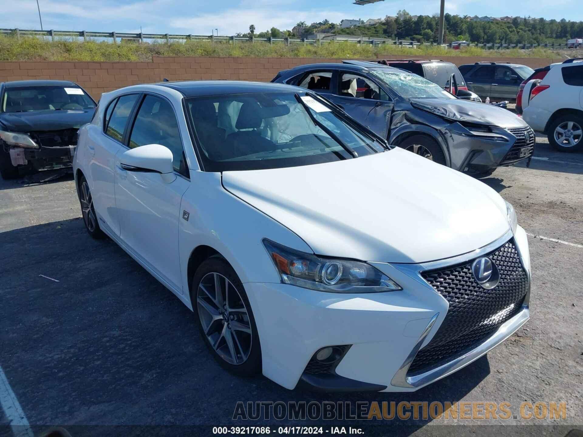 JTHKD5BH4H2292506 LEXUS CT 2017