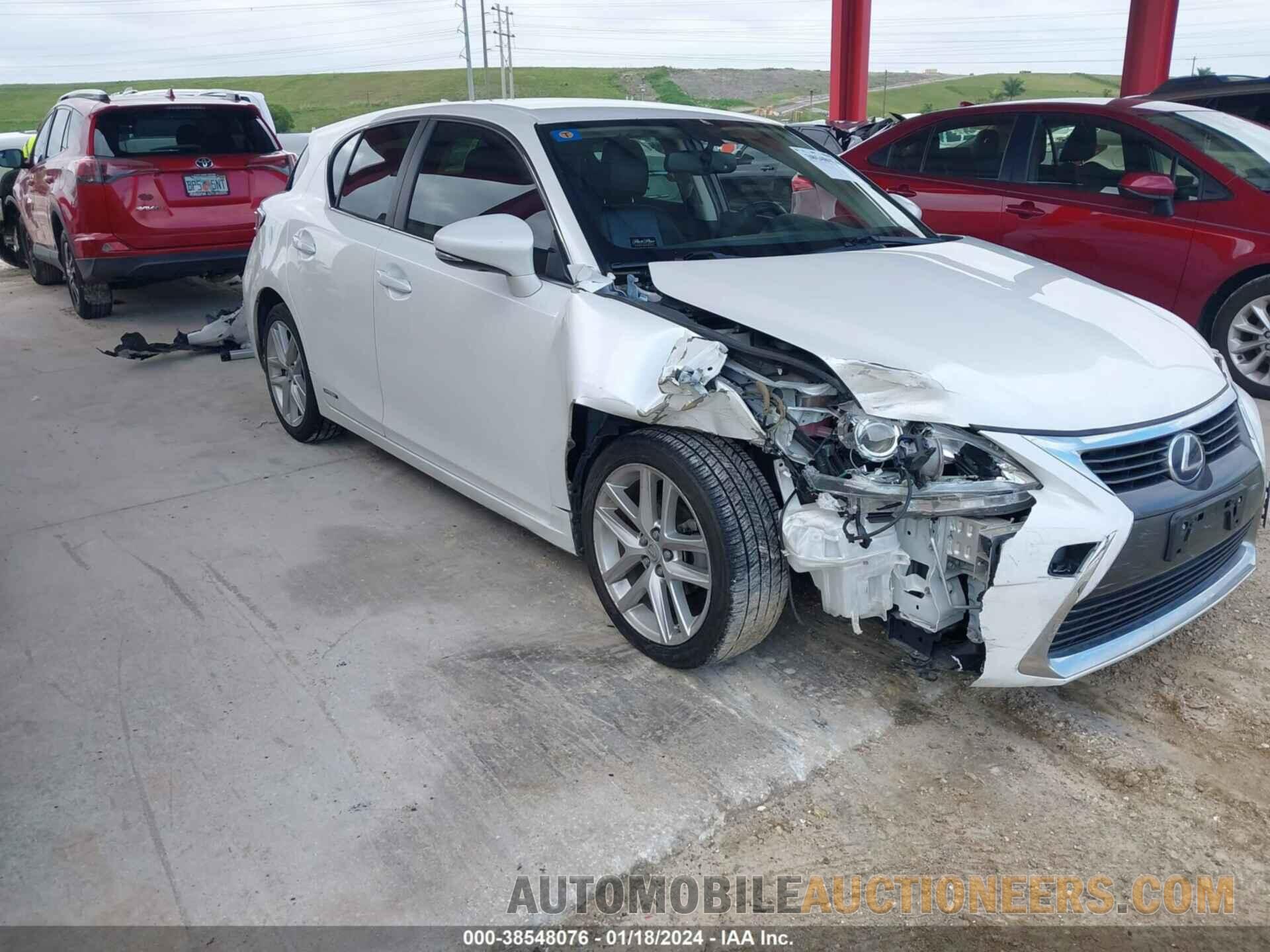 JTHKD5BH4H2300460 LEXUS CT 2017