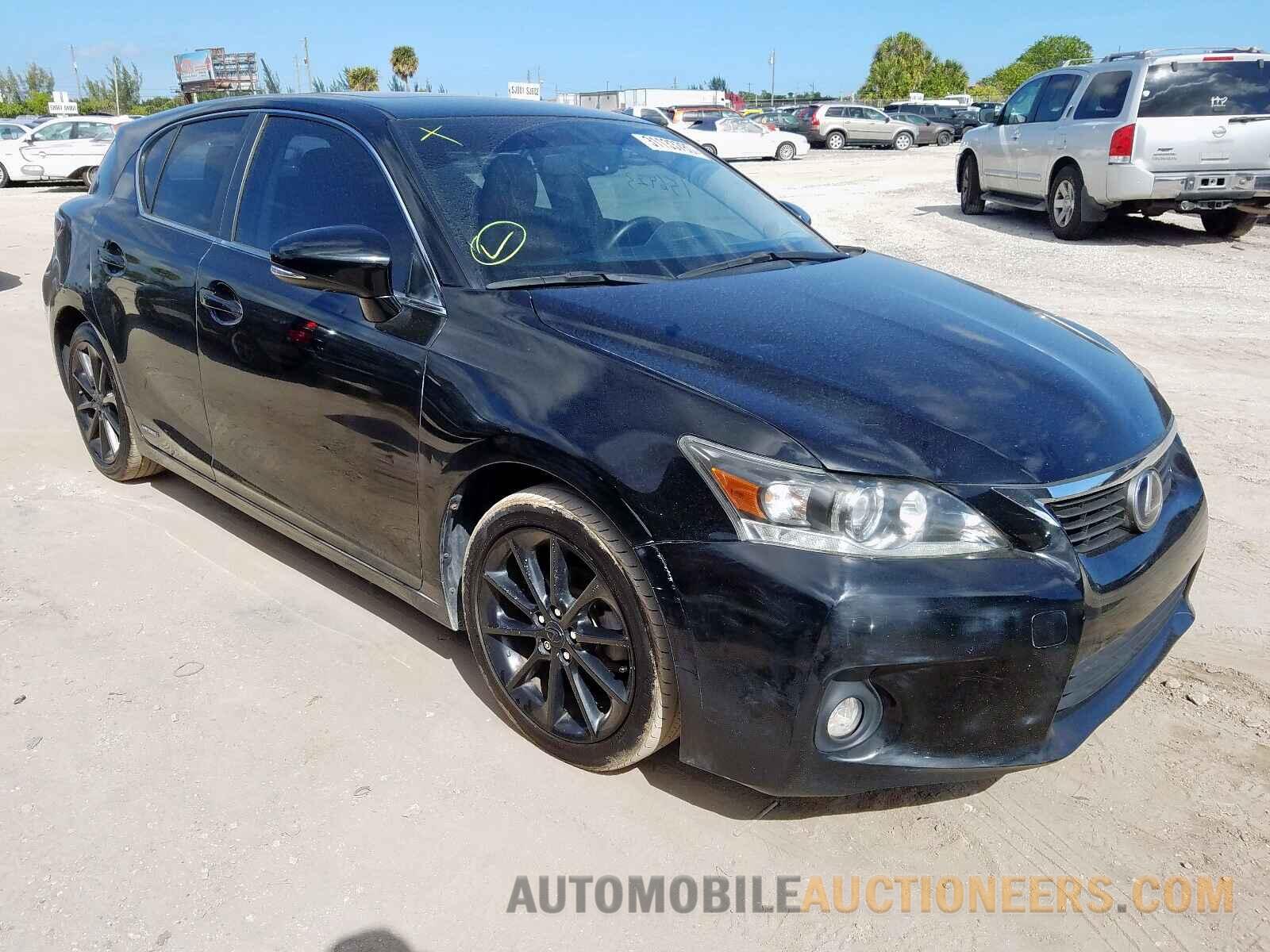 JTHKD5BH5B2038164 LEXUS CT 200 2011