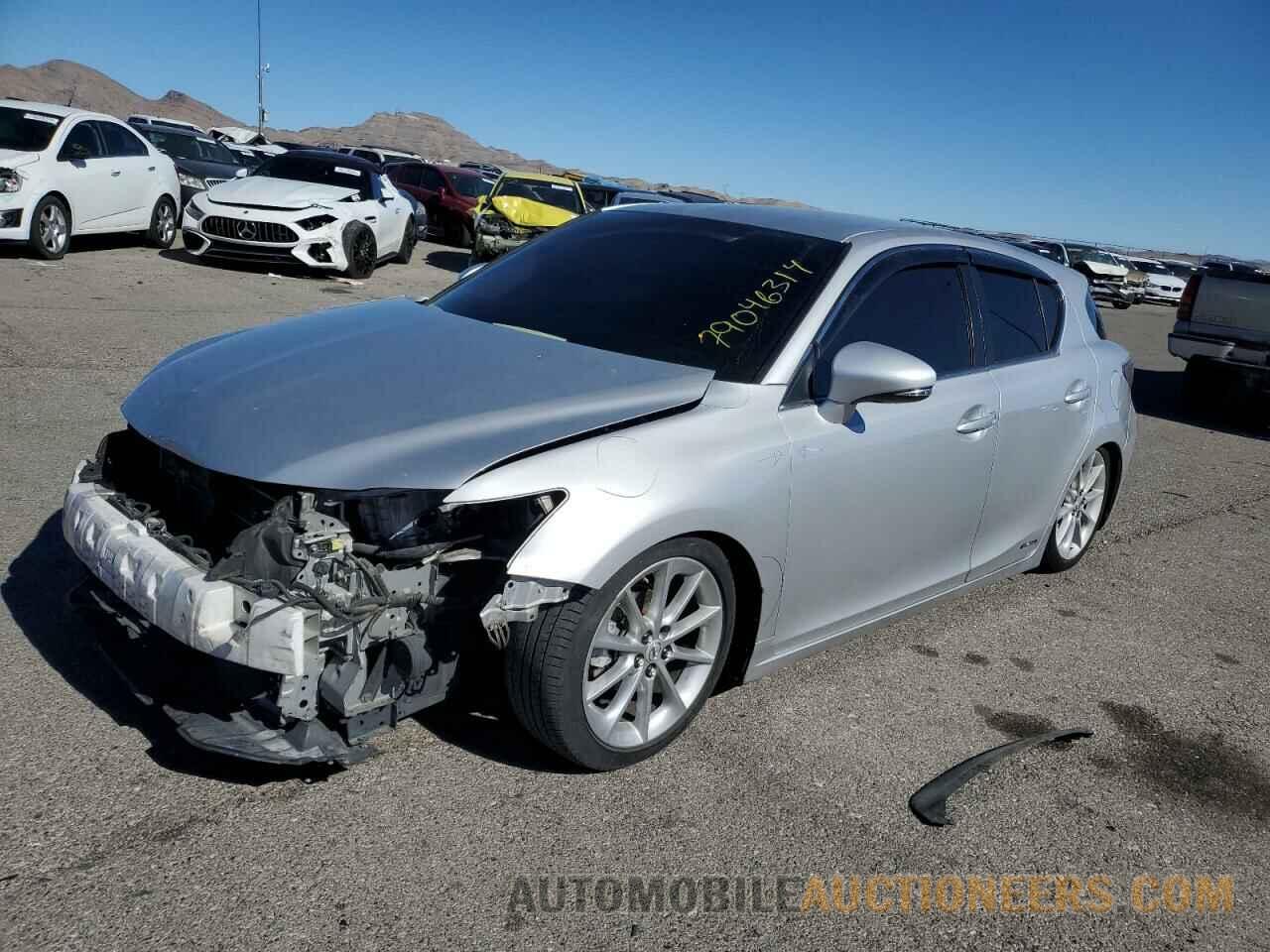 JTHKD5BH5C2053152 LEXUS CT 200 2012