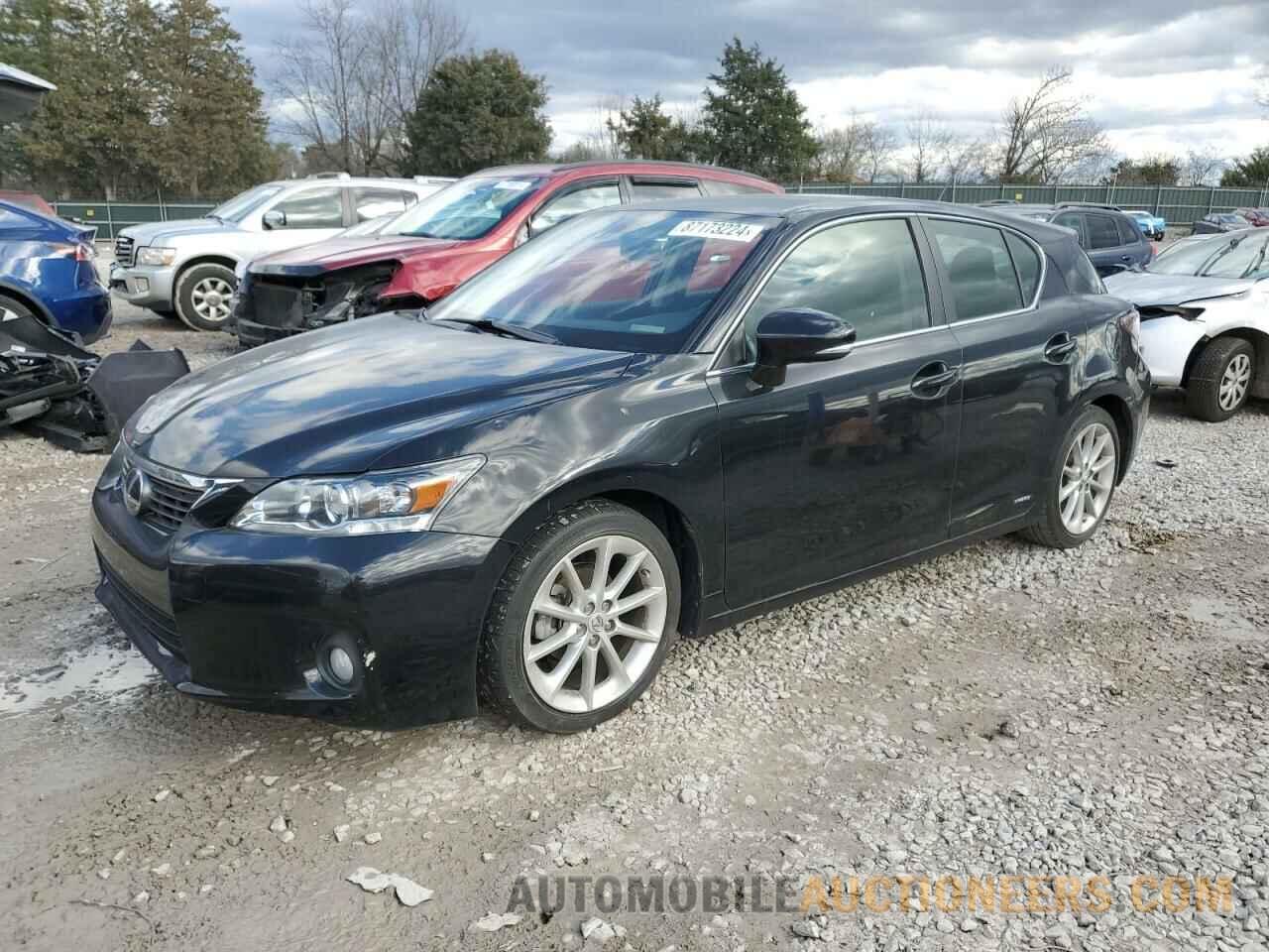 JTHKD5BH5C2077001 LEXUS CT 200 2012