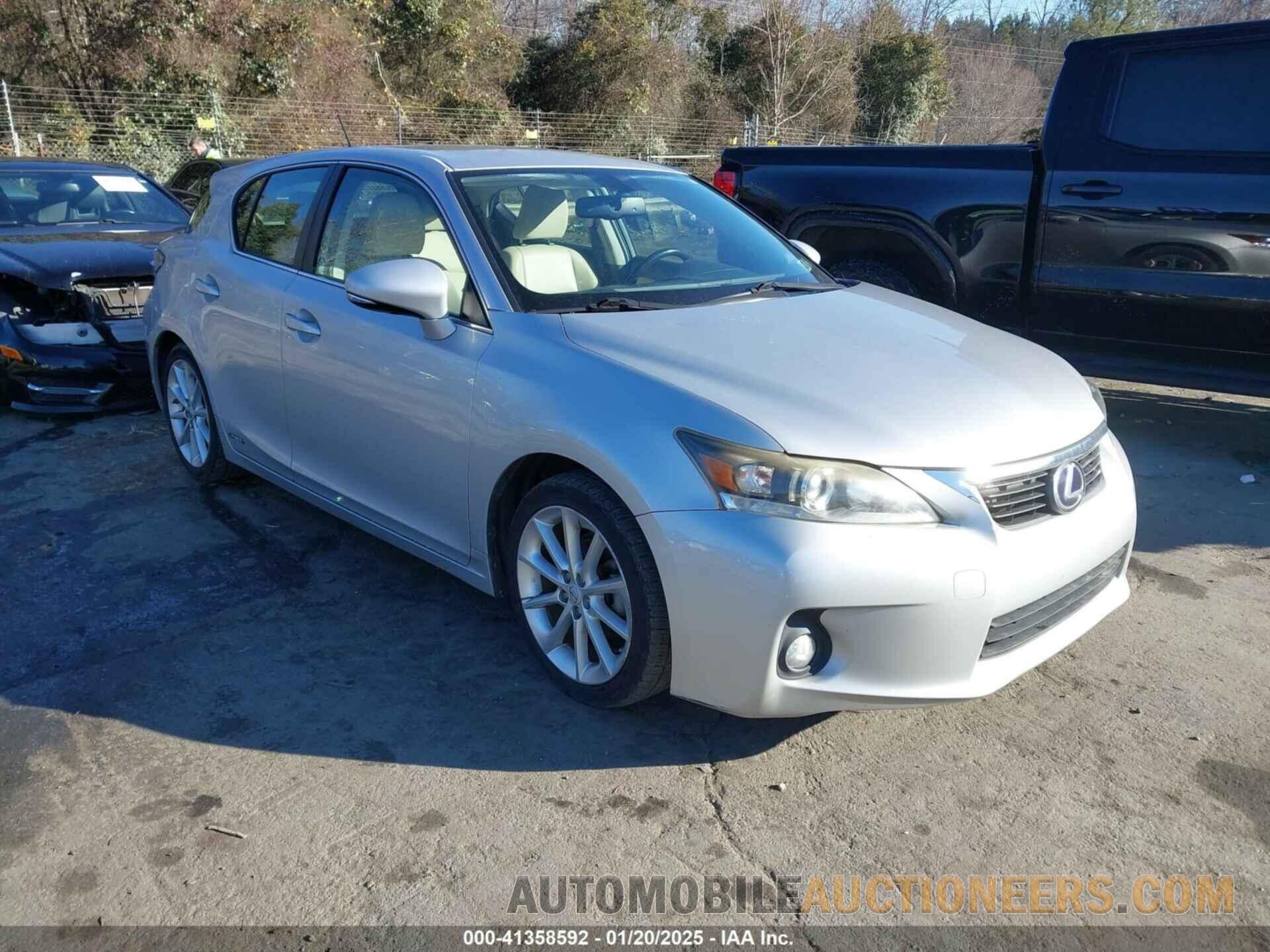 JTHKD5BH5C2094185 LEXUS CT 200H 2012