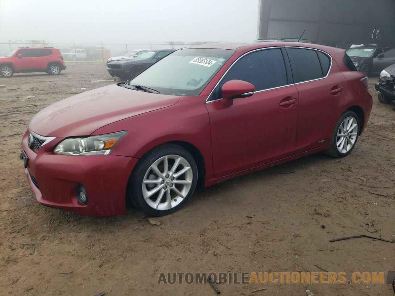 JTHKD5BH5C2097202 LEXUS CT 200 2012