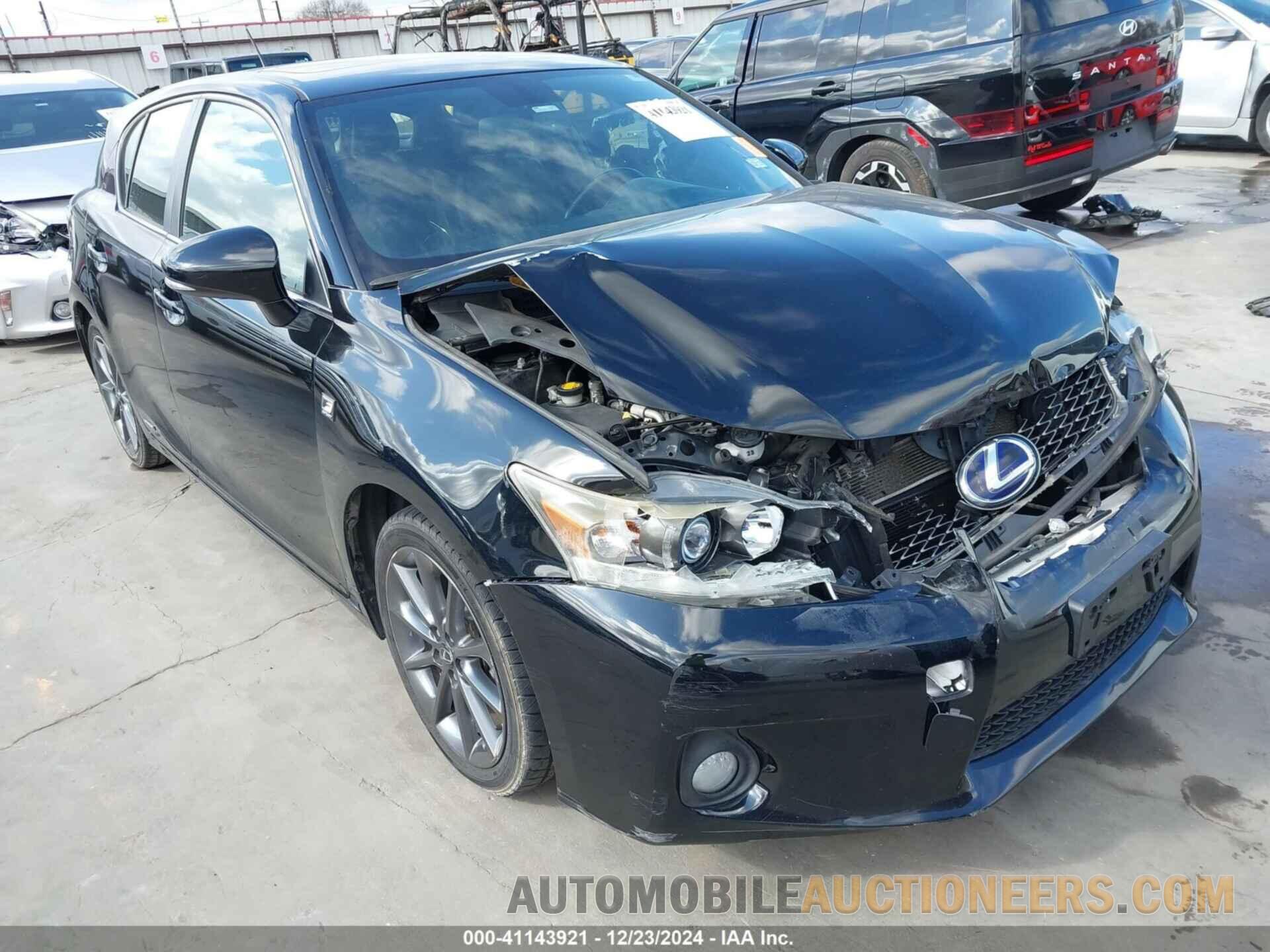 JTHKD5BH5D2129101 LEXUS CT 200H 2013