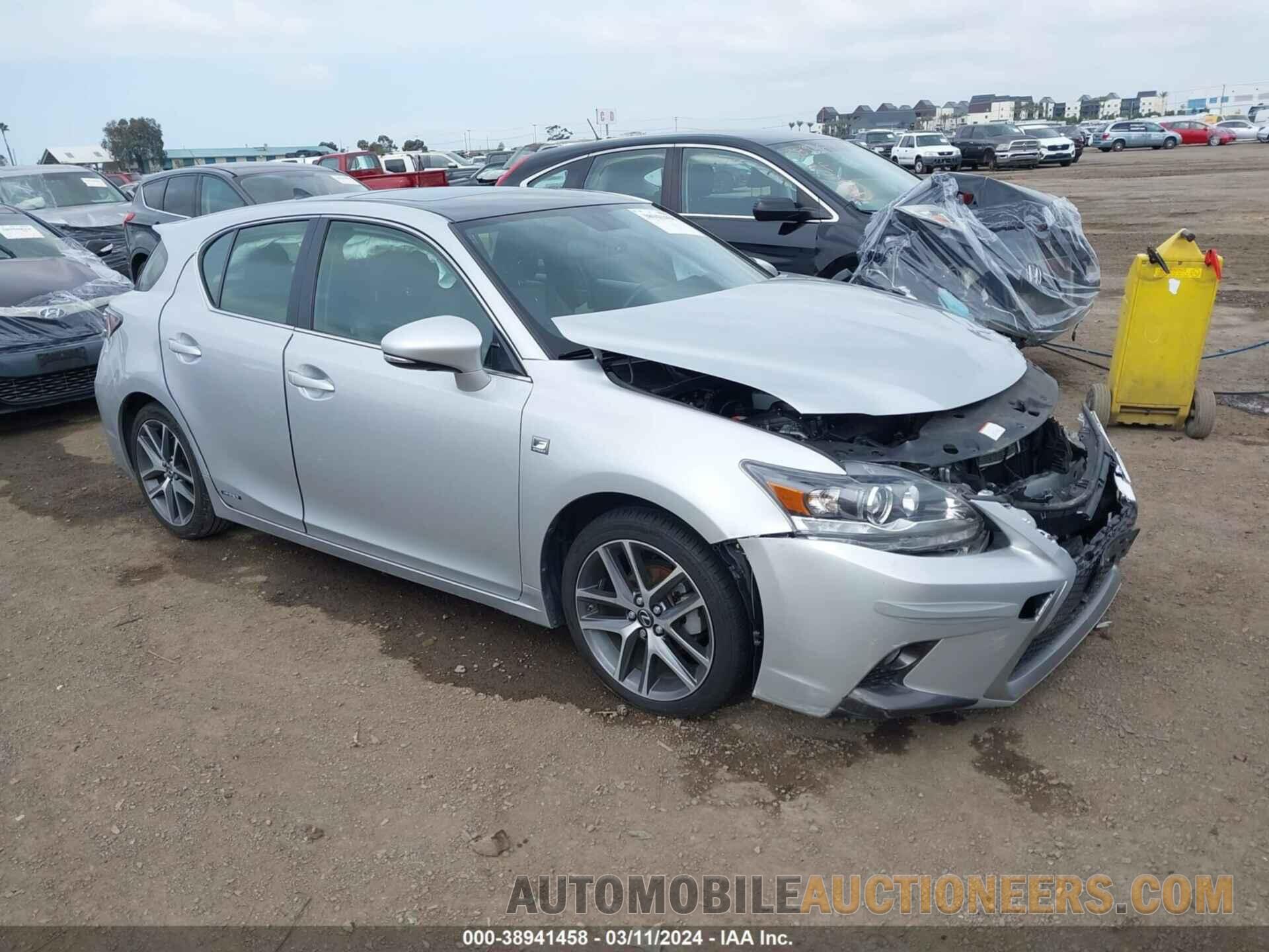 JTHKD5BH5F2224163 LEXUS CT 200H 2015