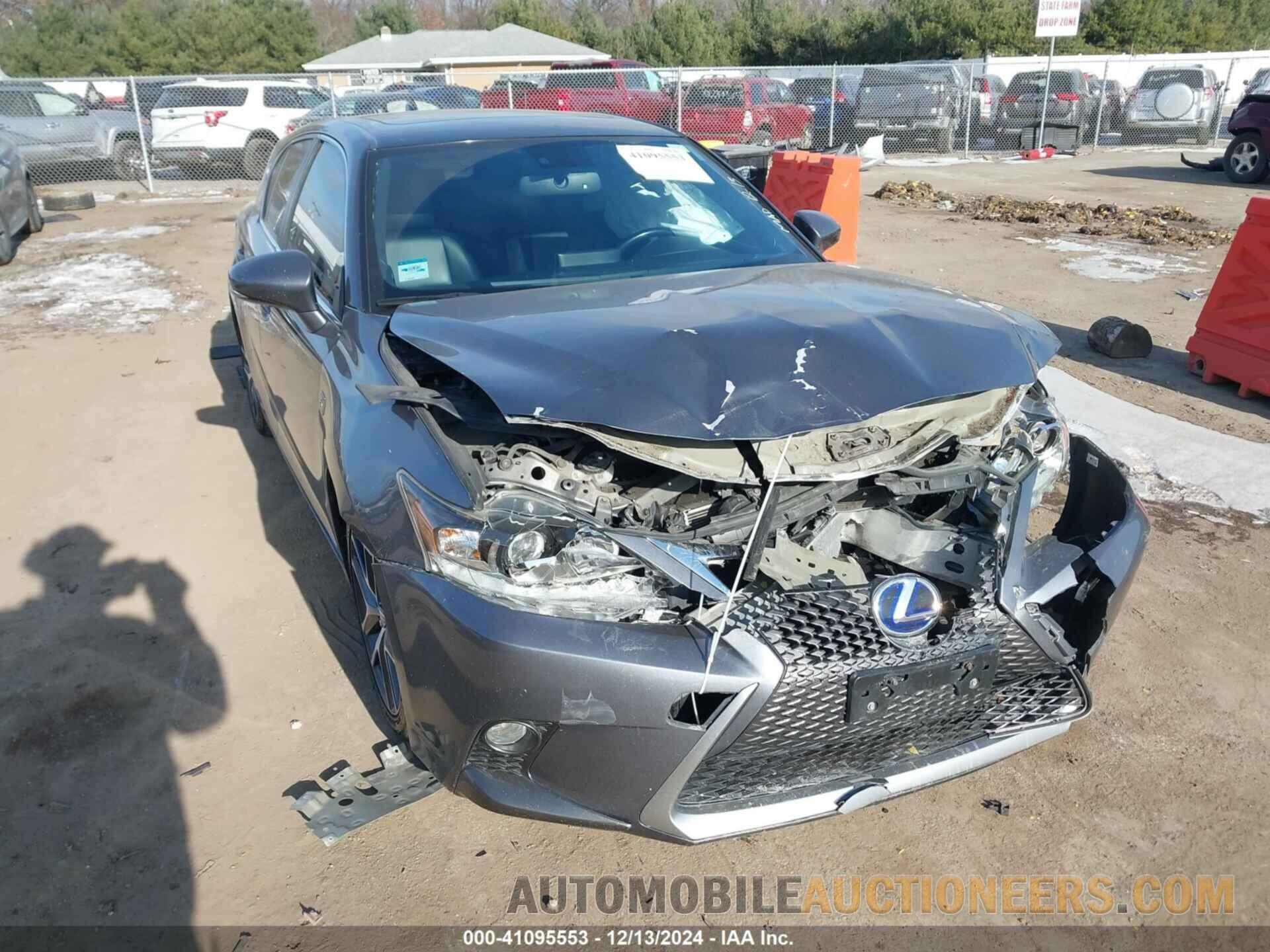 JTHKD5BH5F2224325 LEXUS CT 200H 2015