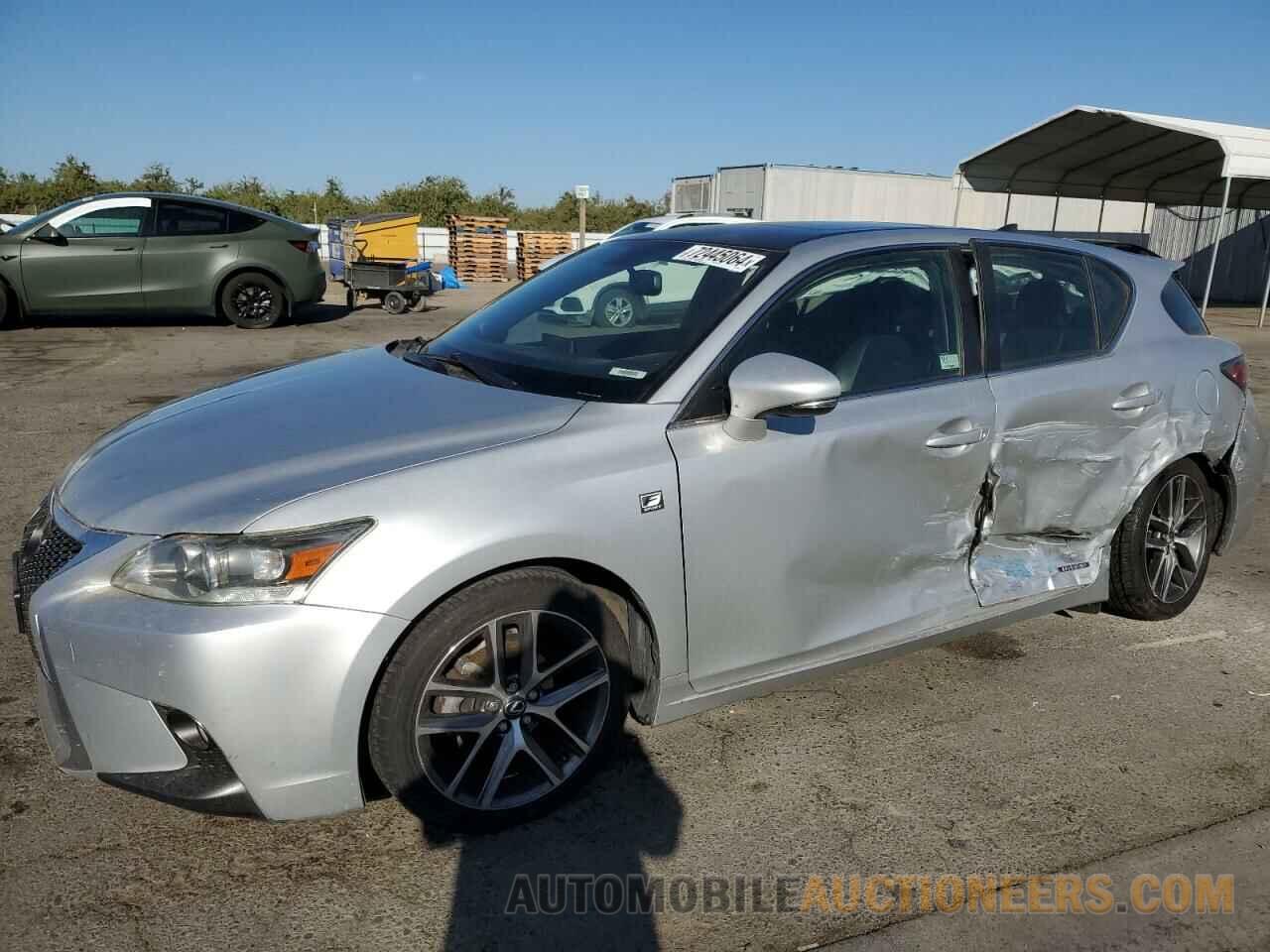 JTHKD5BH5F2234207 LEXUS CT 200 2015