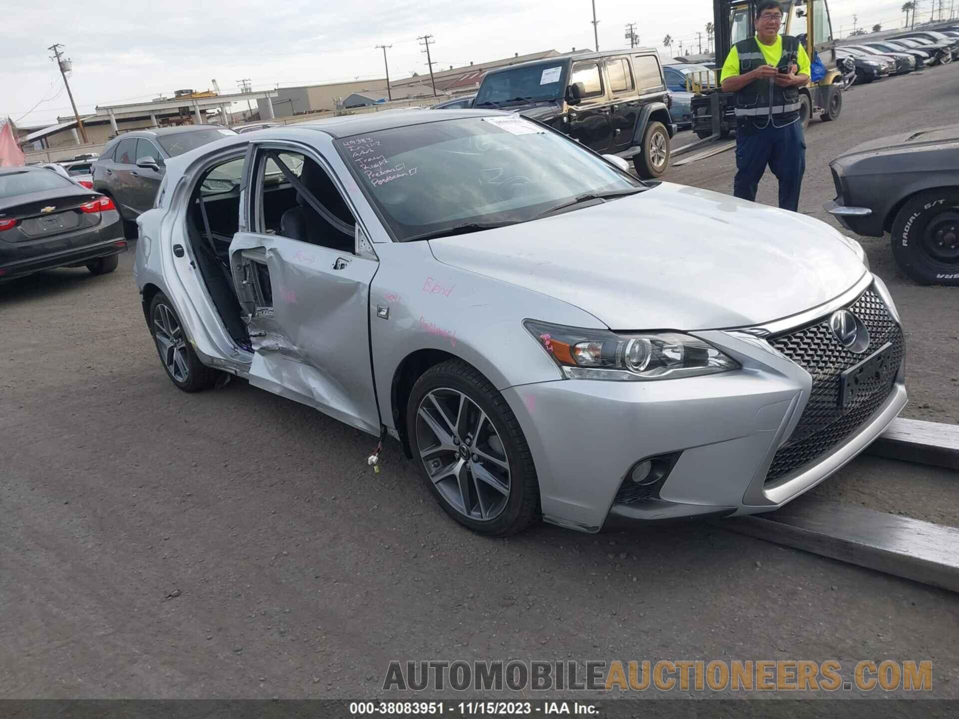 JTHKD5BH5F2242159 LEXUS CT 200H 2015