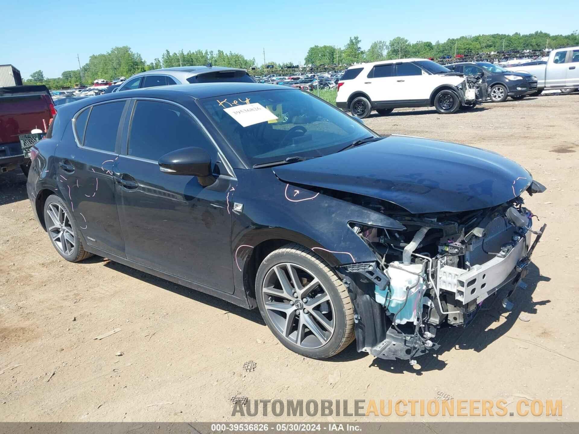 JTHKD5BH5F2248964 LEXUS CT 200H 2015