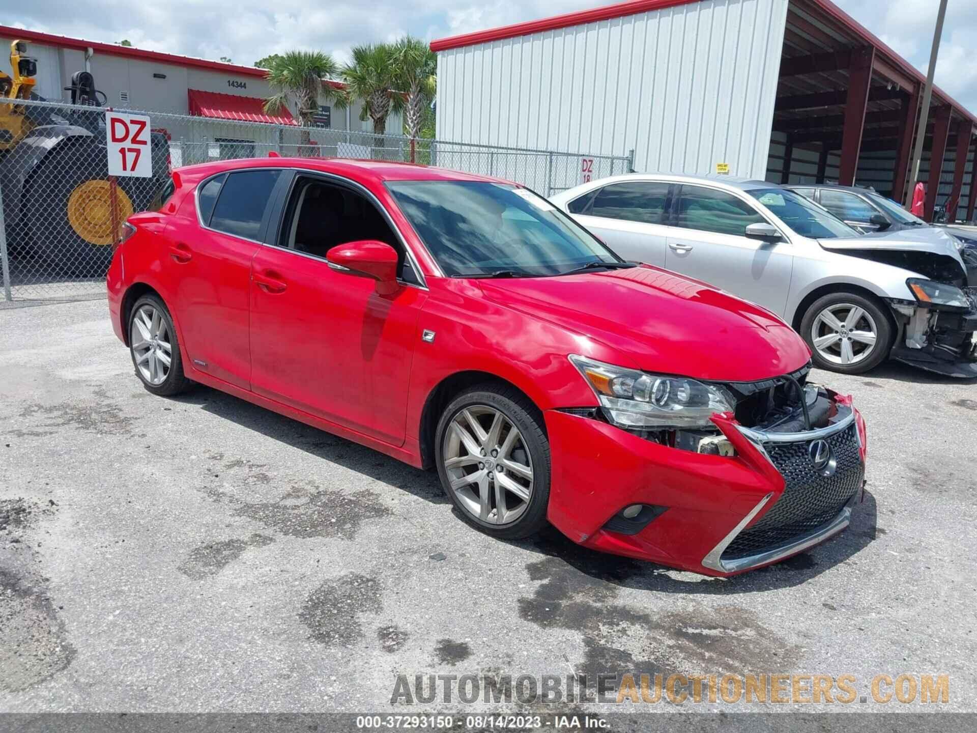 JTHKD5BH5G2260128 LEXUS CT 2016