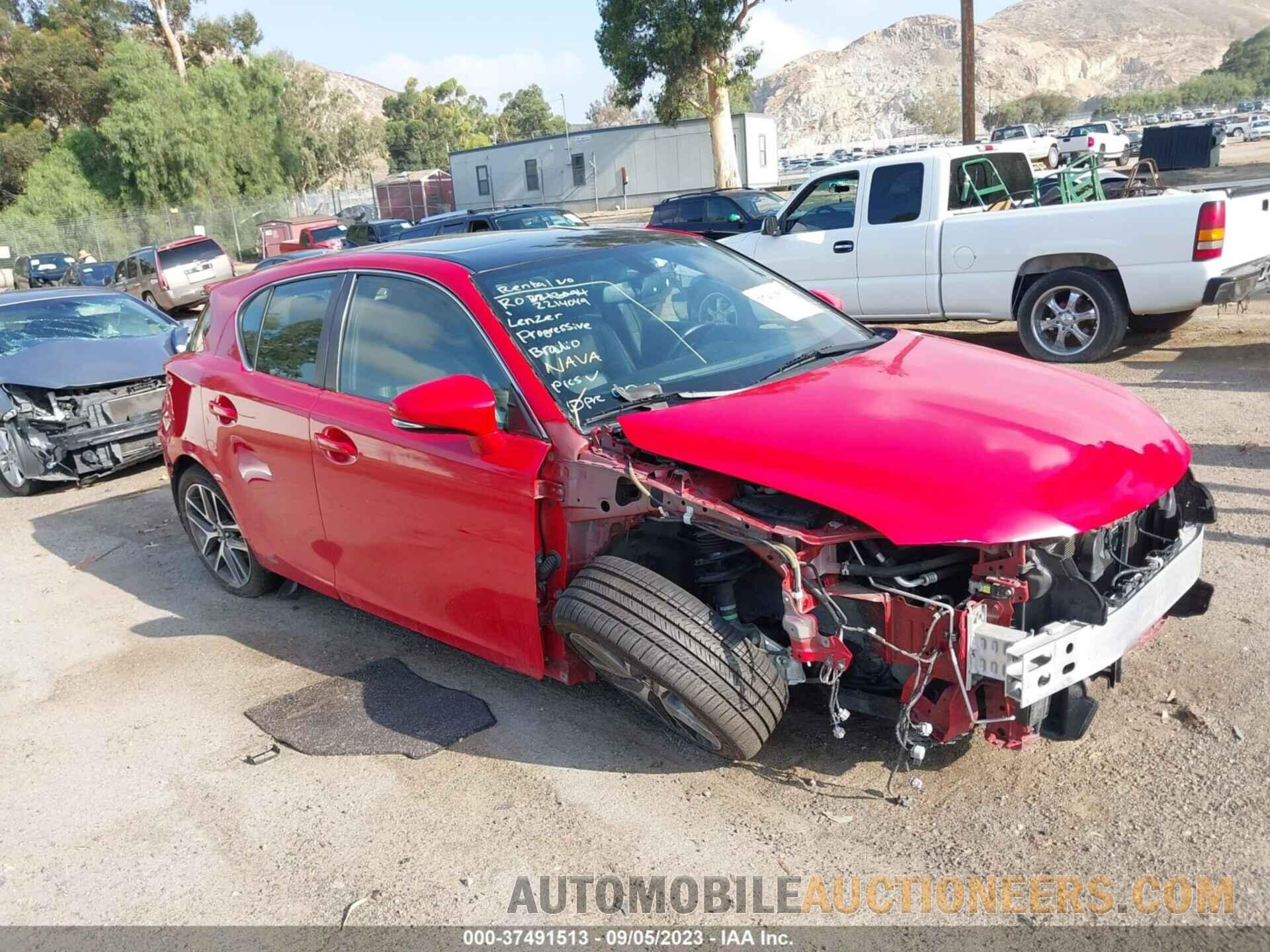 JTHKD5BH5G2262624 LEXUS CT 2016