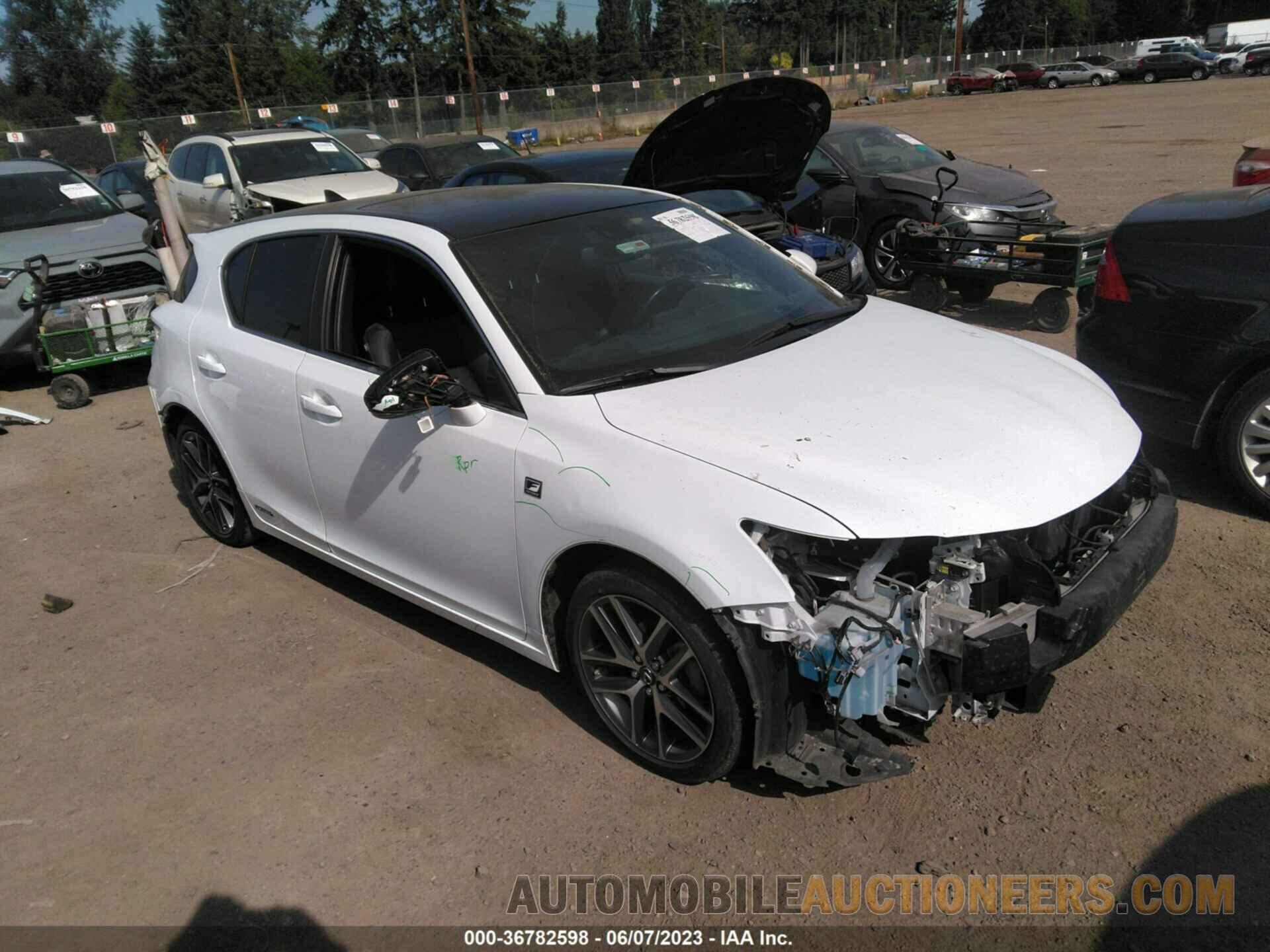 JTHKD5BH5G2263949 LEXUS CT 200H 2016