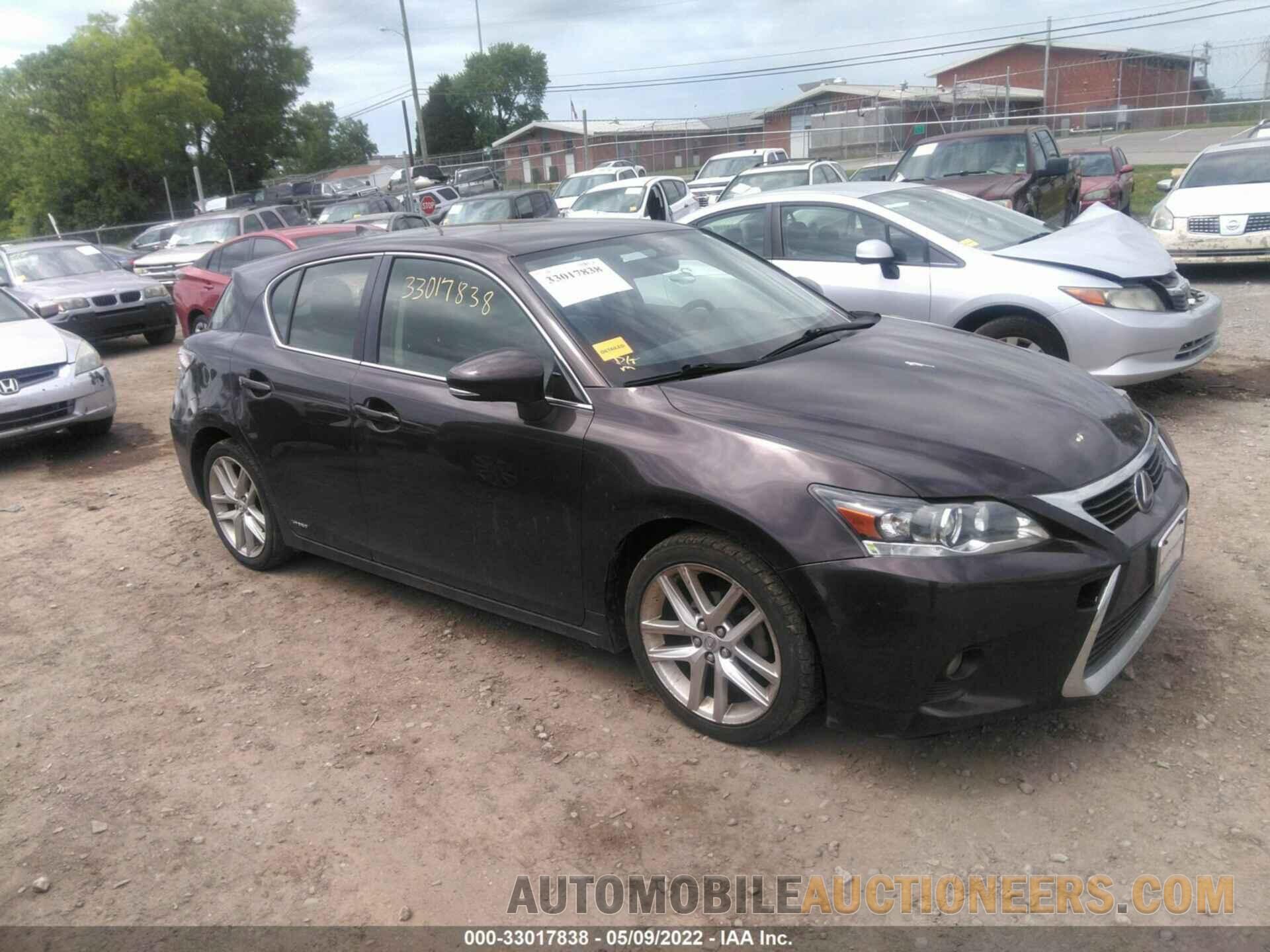 JTHKD5BH5G2267287 LEXUS CT 200H 2016